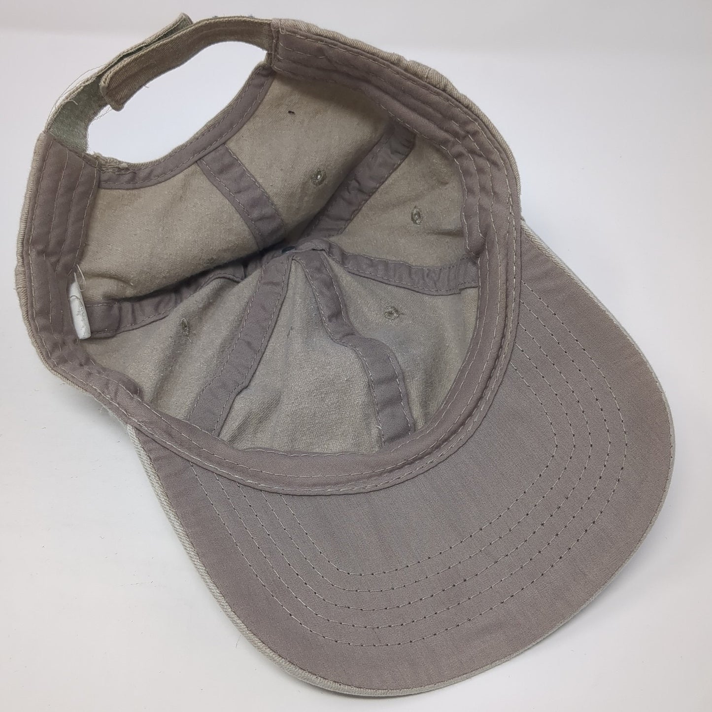 Unbranded Strapback Baseball Cap Brown One Size Adjustable 6 Panel Blank