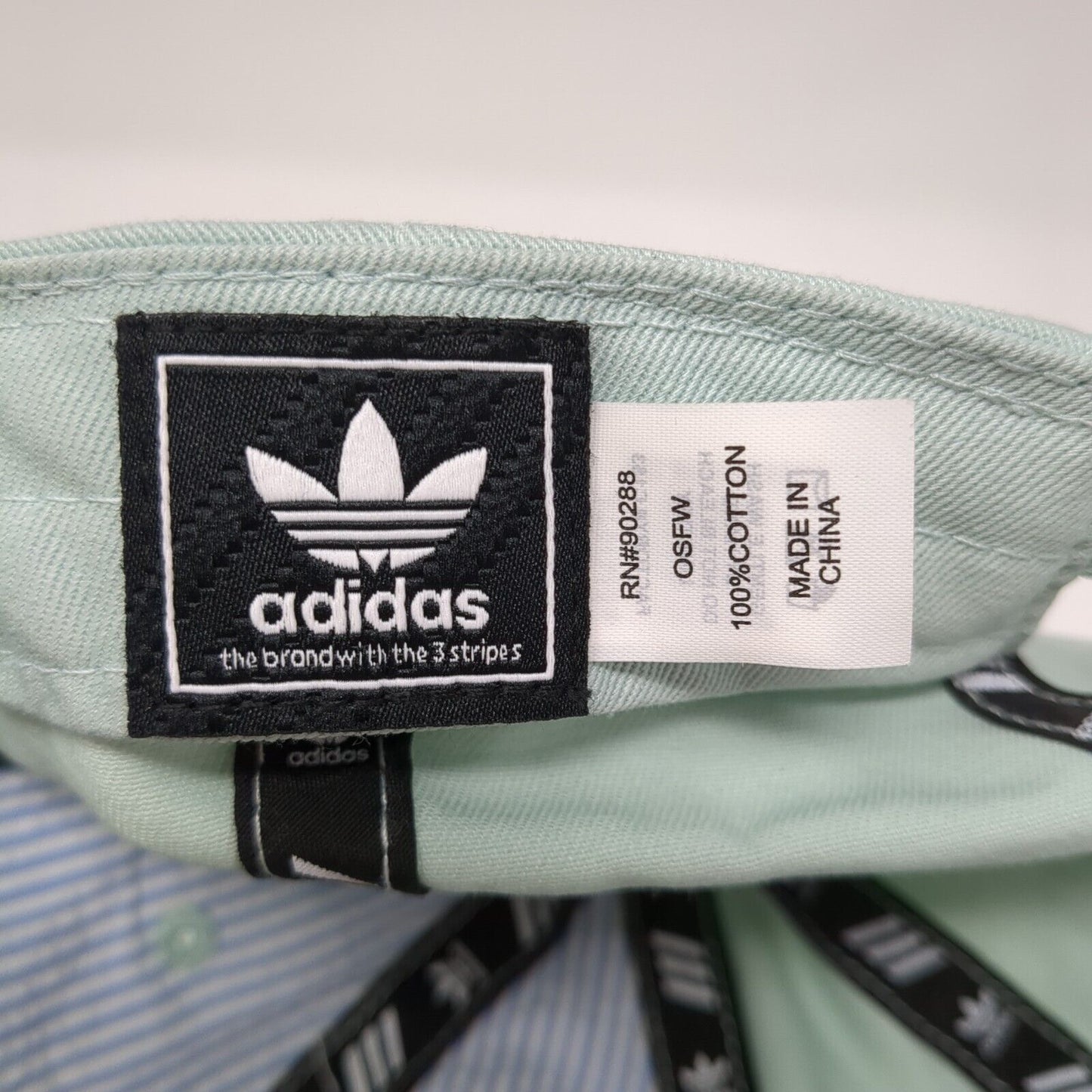 Adidas Trefoil Women's Slideback Hat Blue One Size Embroidered Solid