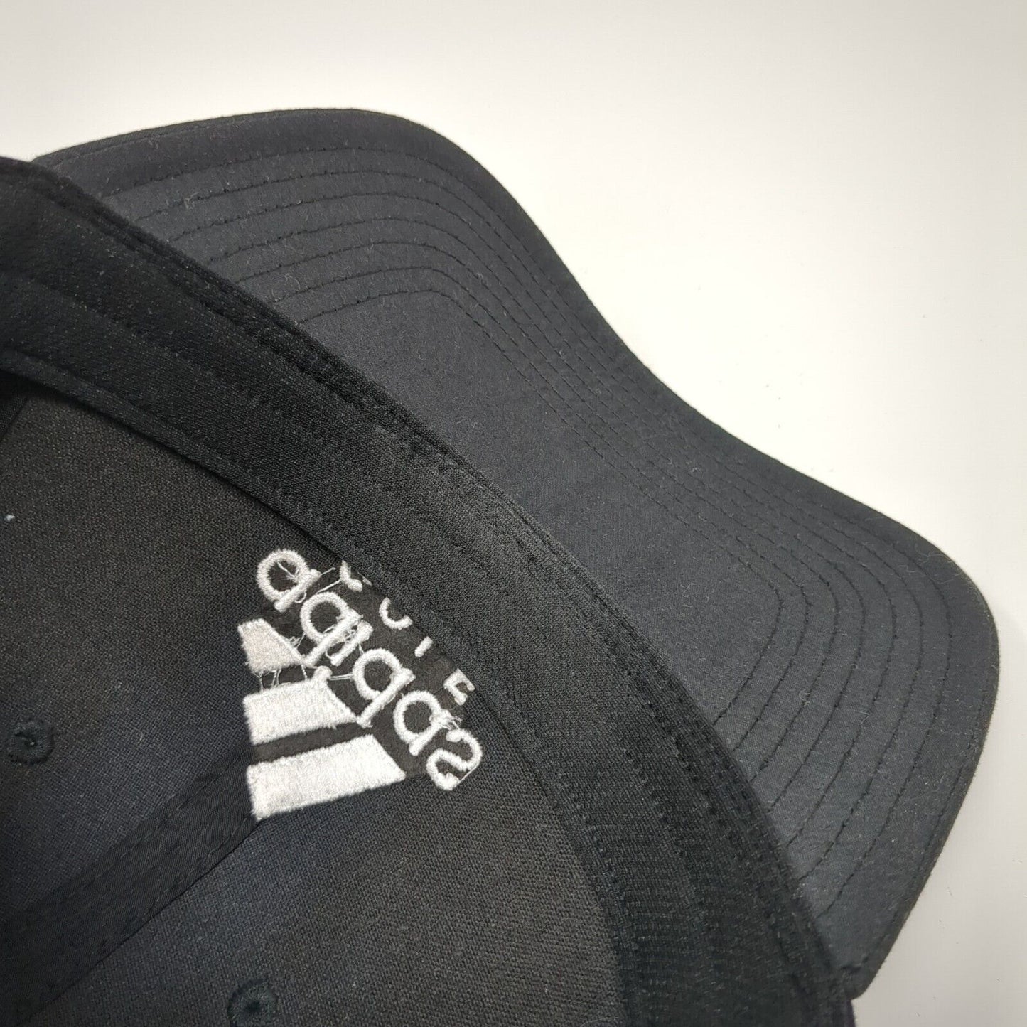 Adidas Golf Strapback Hat Black One Size Adjustable Embroidered Wesco