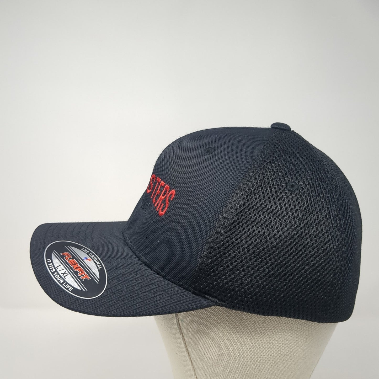 Dustbusters Plus LLC Fitted Baseball Cap Black XL Embroidered Flexfit Yupoong