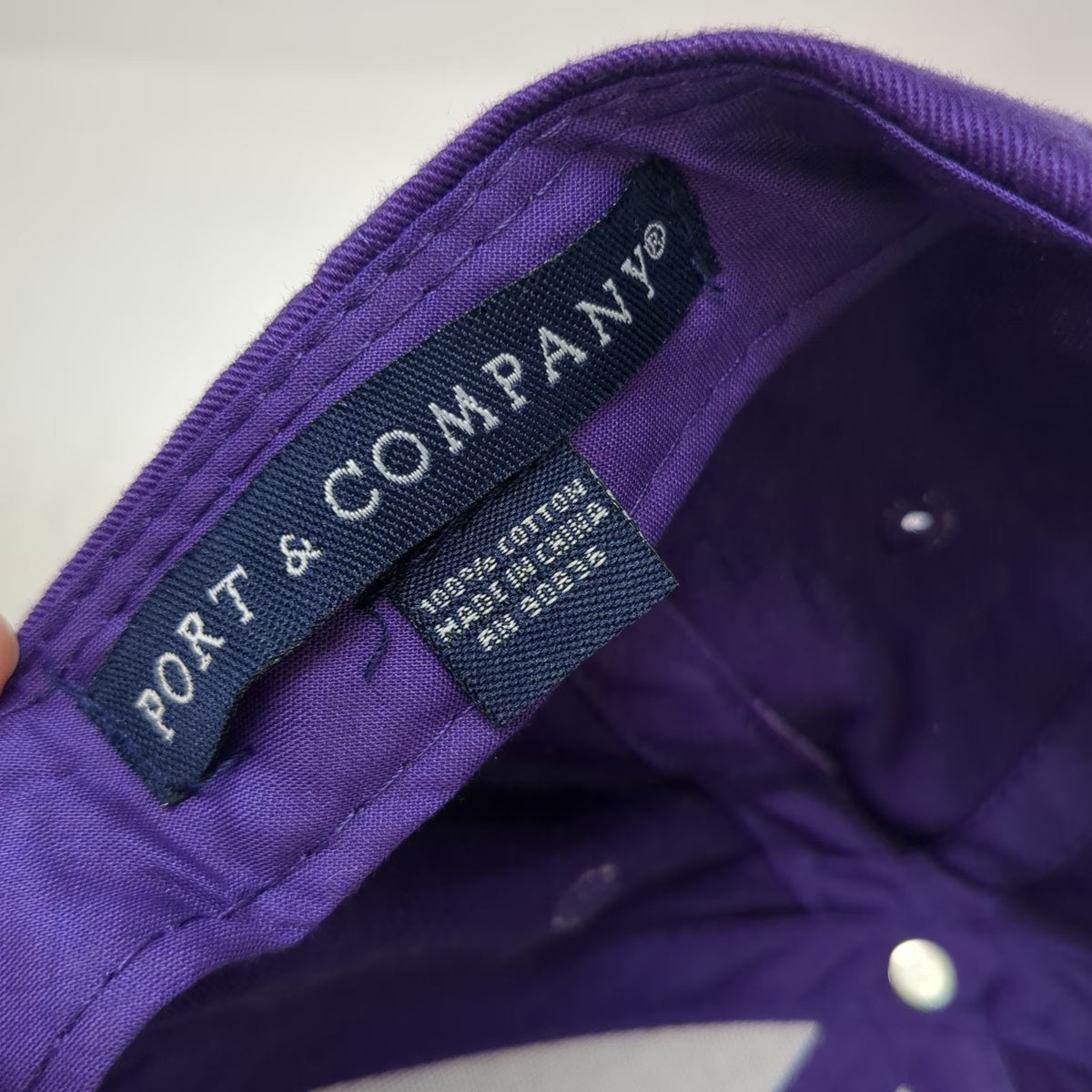 Port & Company Baseball Cap Purple One Size College of Idaho Alumni Seal hat