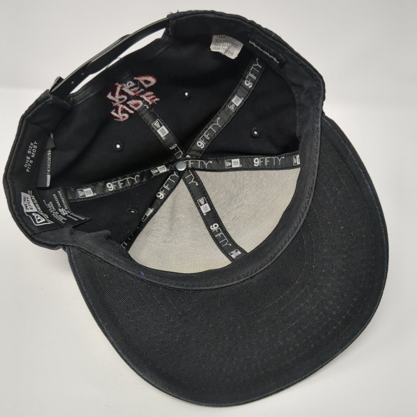 Honda Troy Lee Designs Snapback Hat Black OS Adjustable Embroidered New Era