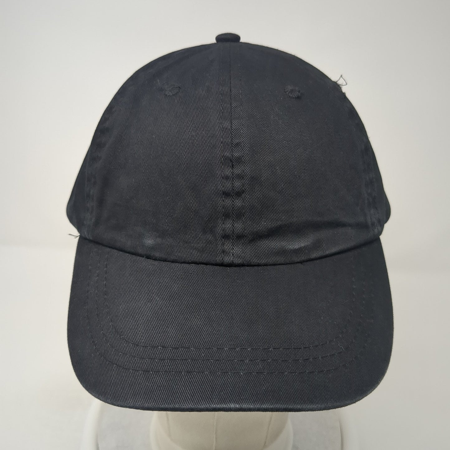 Unbranded Slideback Hat Black XL Adjustable Solid Outdoor Casual Blank