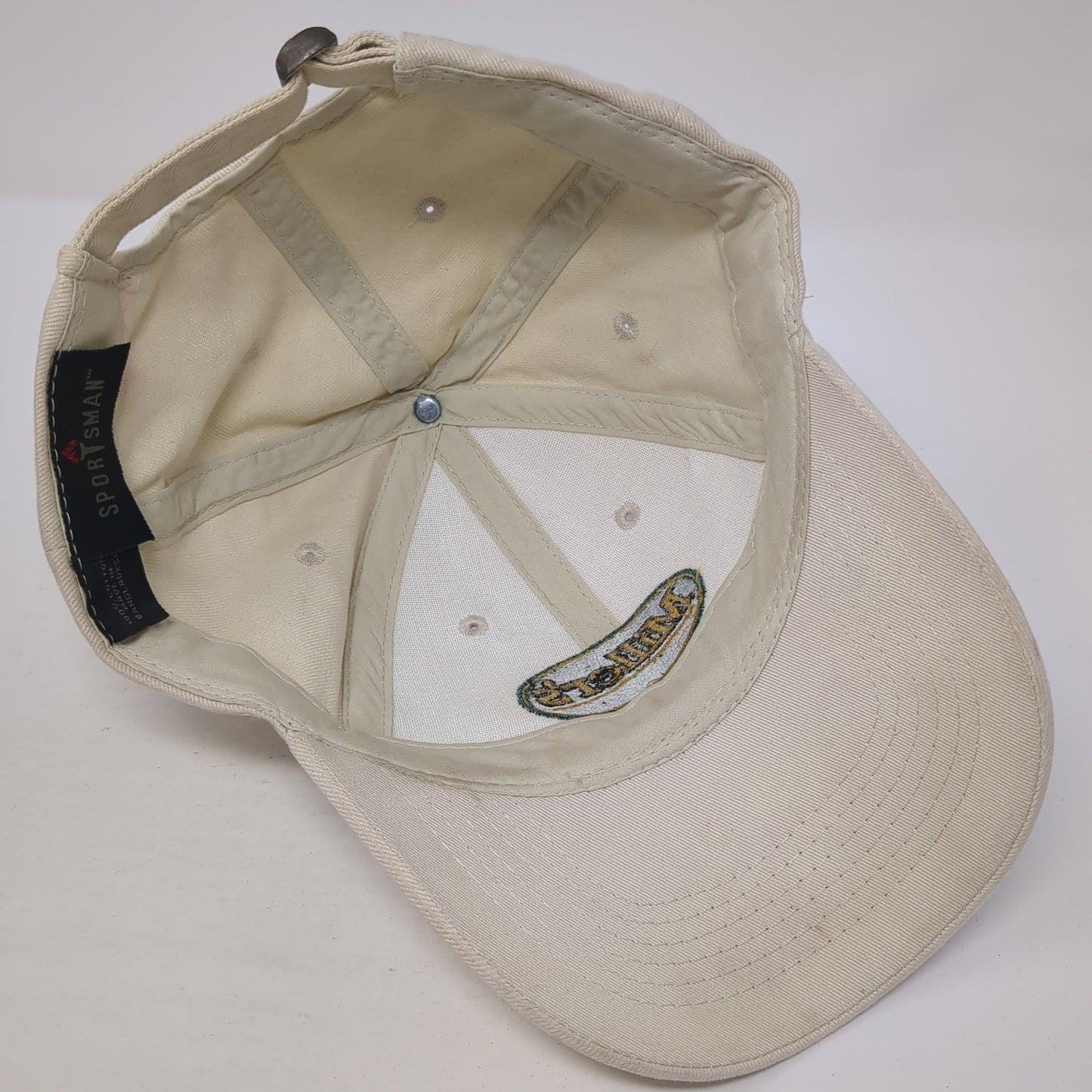 Miller's Landscaping & Lawn Care Slideback Hat Beige One Size Sportsman