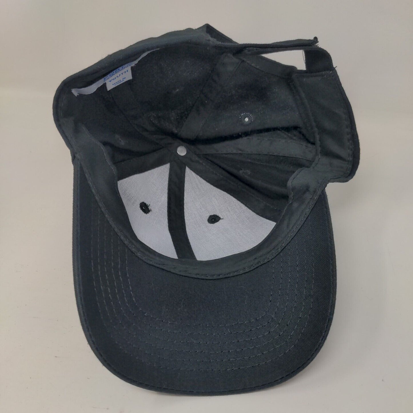 Snake River Stampede Youth Strapback Hat Black OS Adjustable Port & Company
