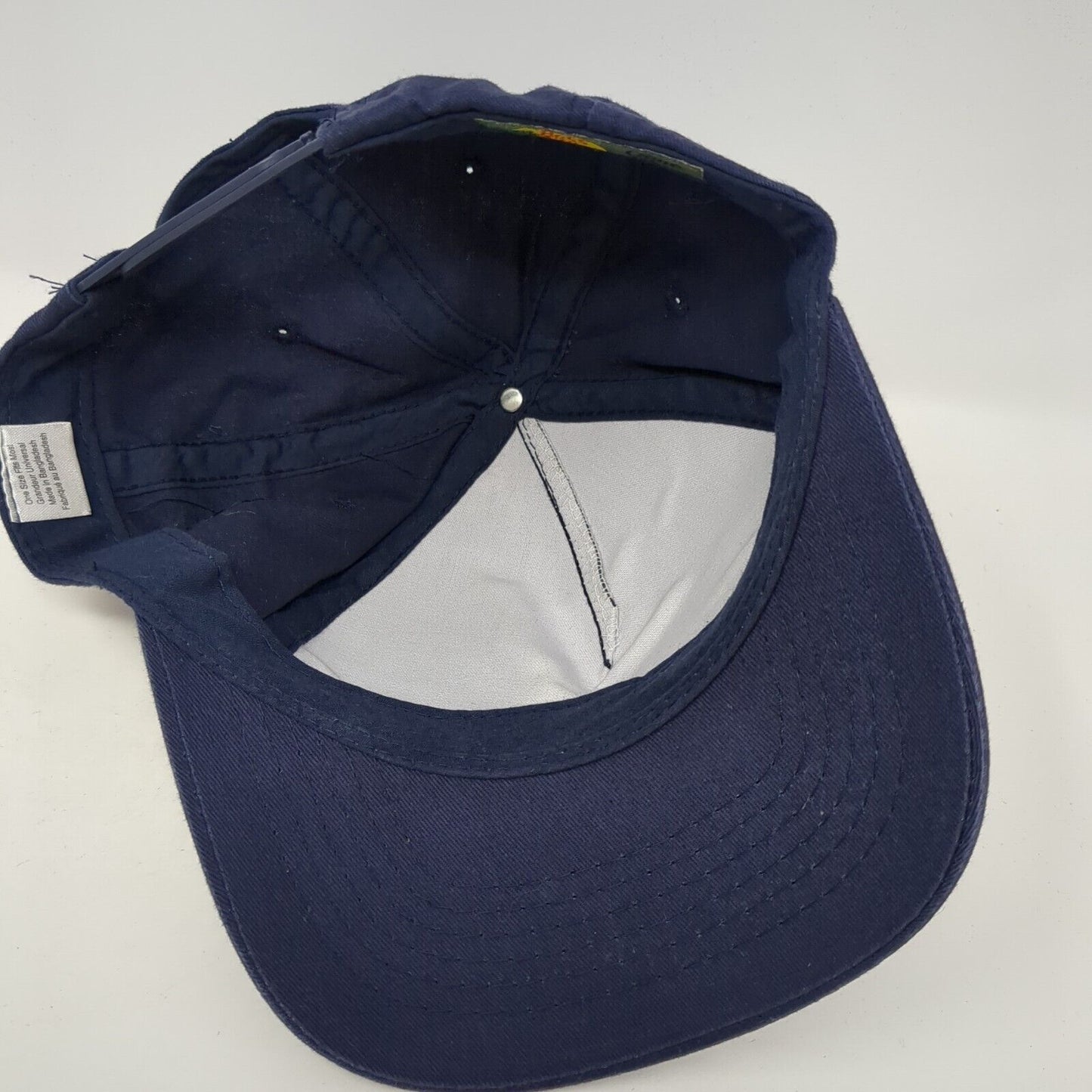 Bass Pro Shops Snapback Hat Blue One Size Adjustable Patriotic Gone Fishing