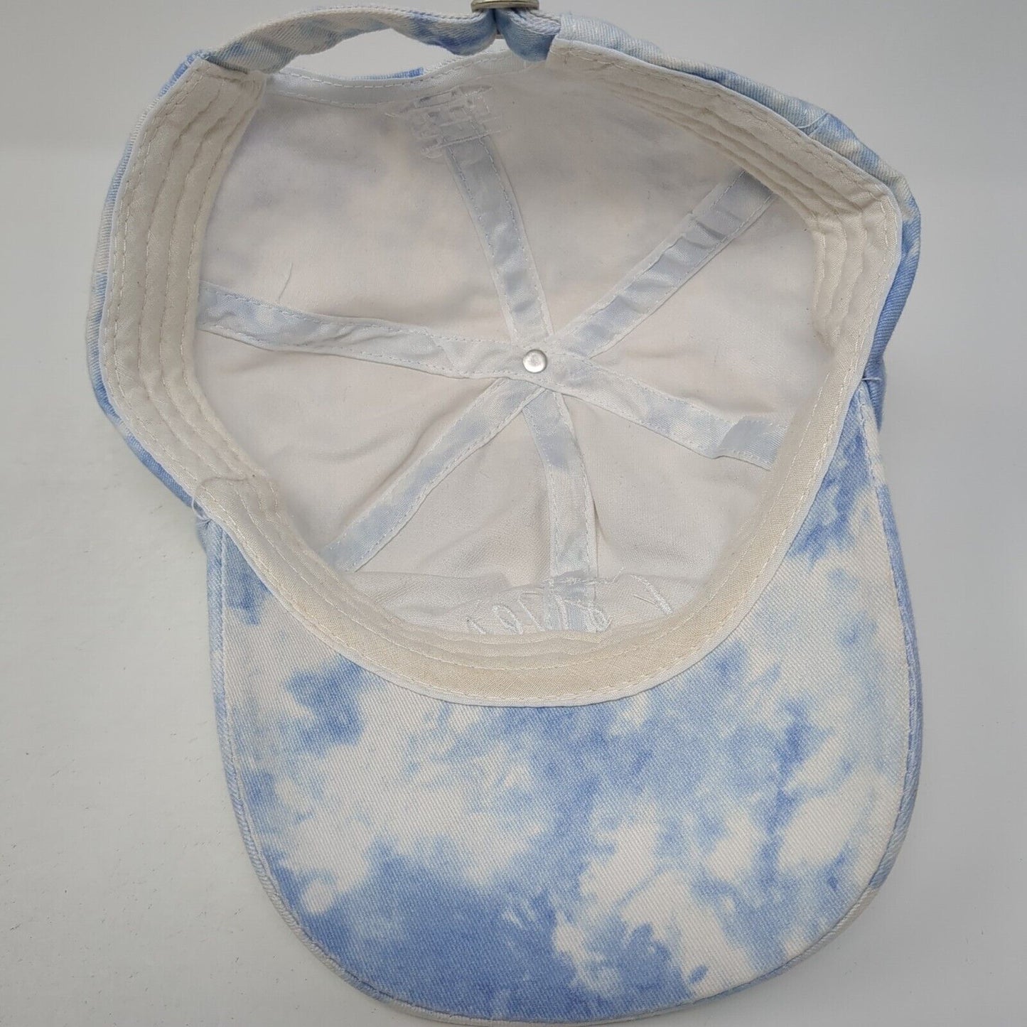 R+F Love Slideback Hat Multicolor One Size Embroidered Tie Dye Outdoor