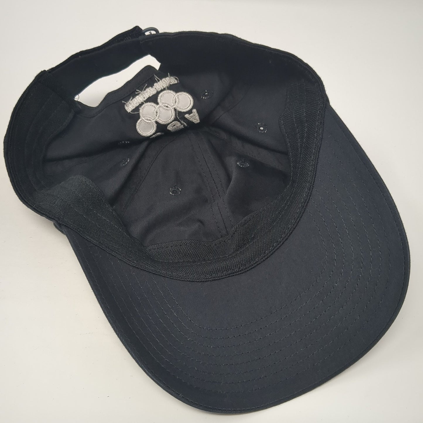 24 Hour Fitness Strapback Hat Black One Size USA Proud Sponsor Nike
