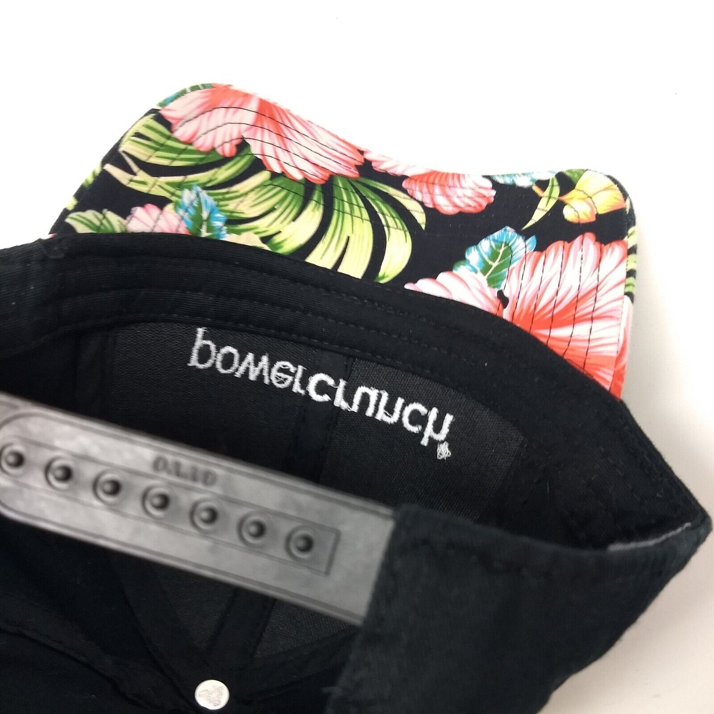 Power Crunch Snapback Hat Multicolor One Size Floral Hawaiian Otto