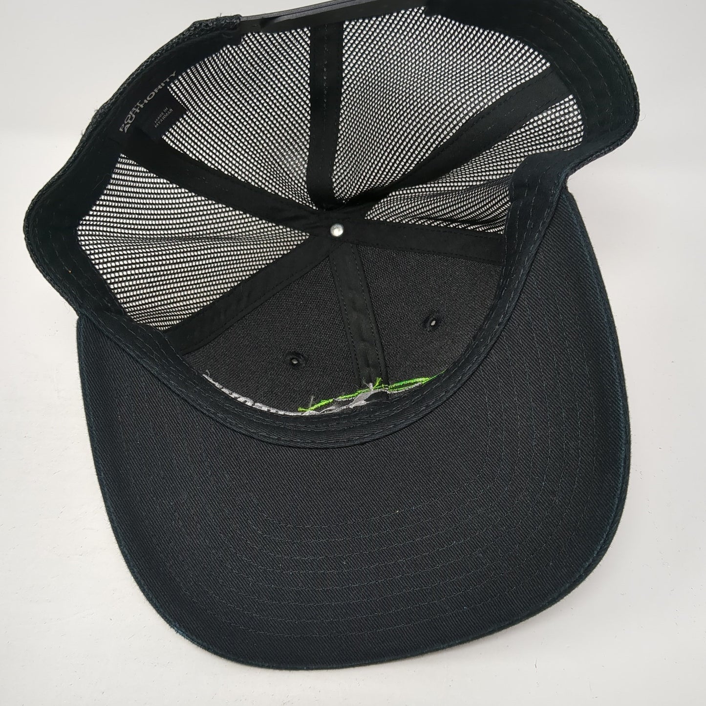 4Throws.com Snapback Trucker Hat Black One Size Adjustable Port Authority