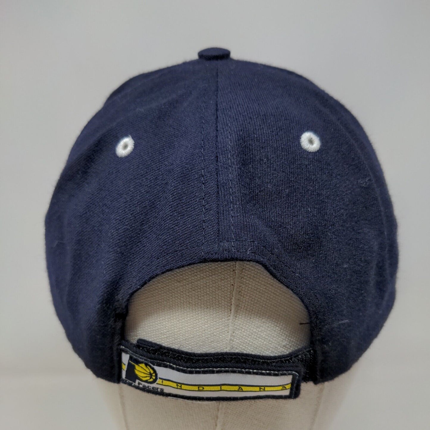 Twins Enterprise Men's Strapback Hat Blue OSFA Embroidered Indiana Pacers Logo