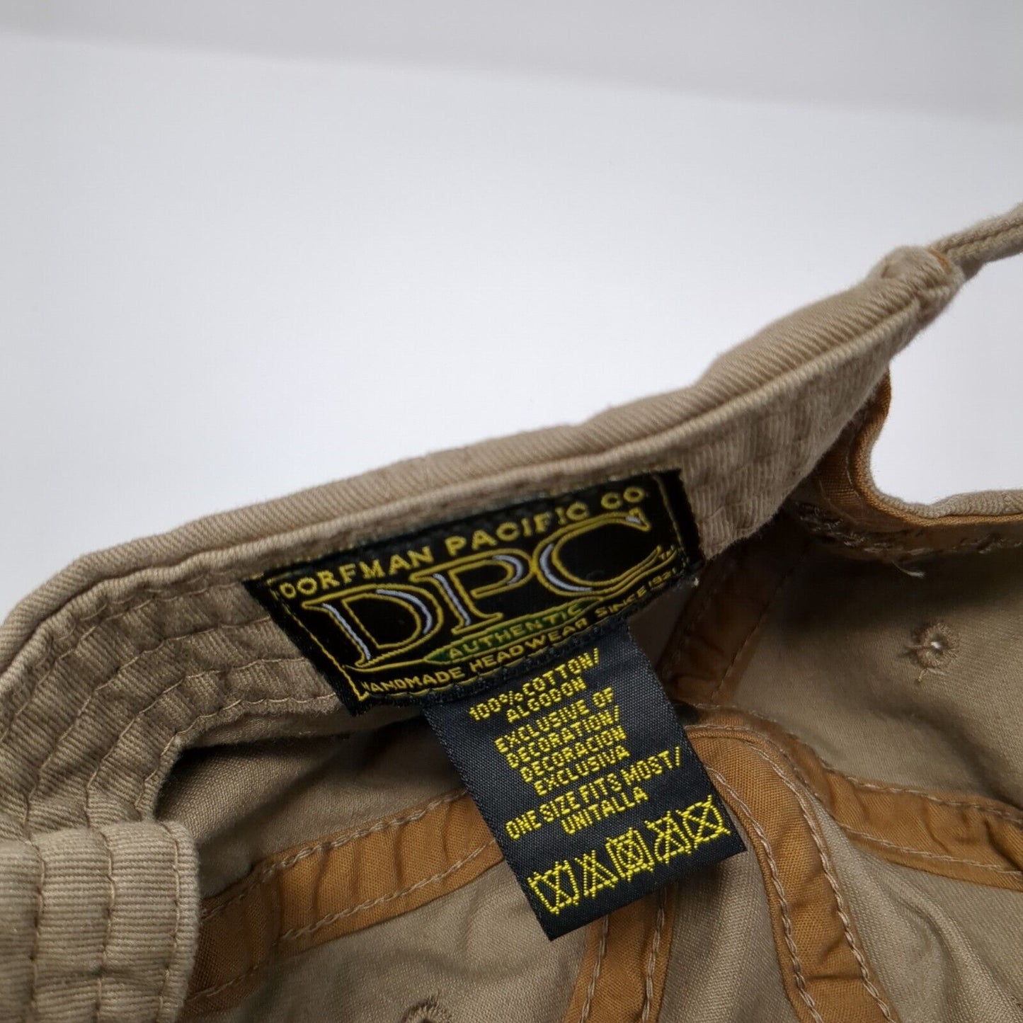Resaca De La Palma State Park Slideback Hat Brown One Size Embroidered