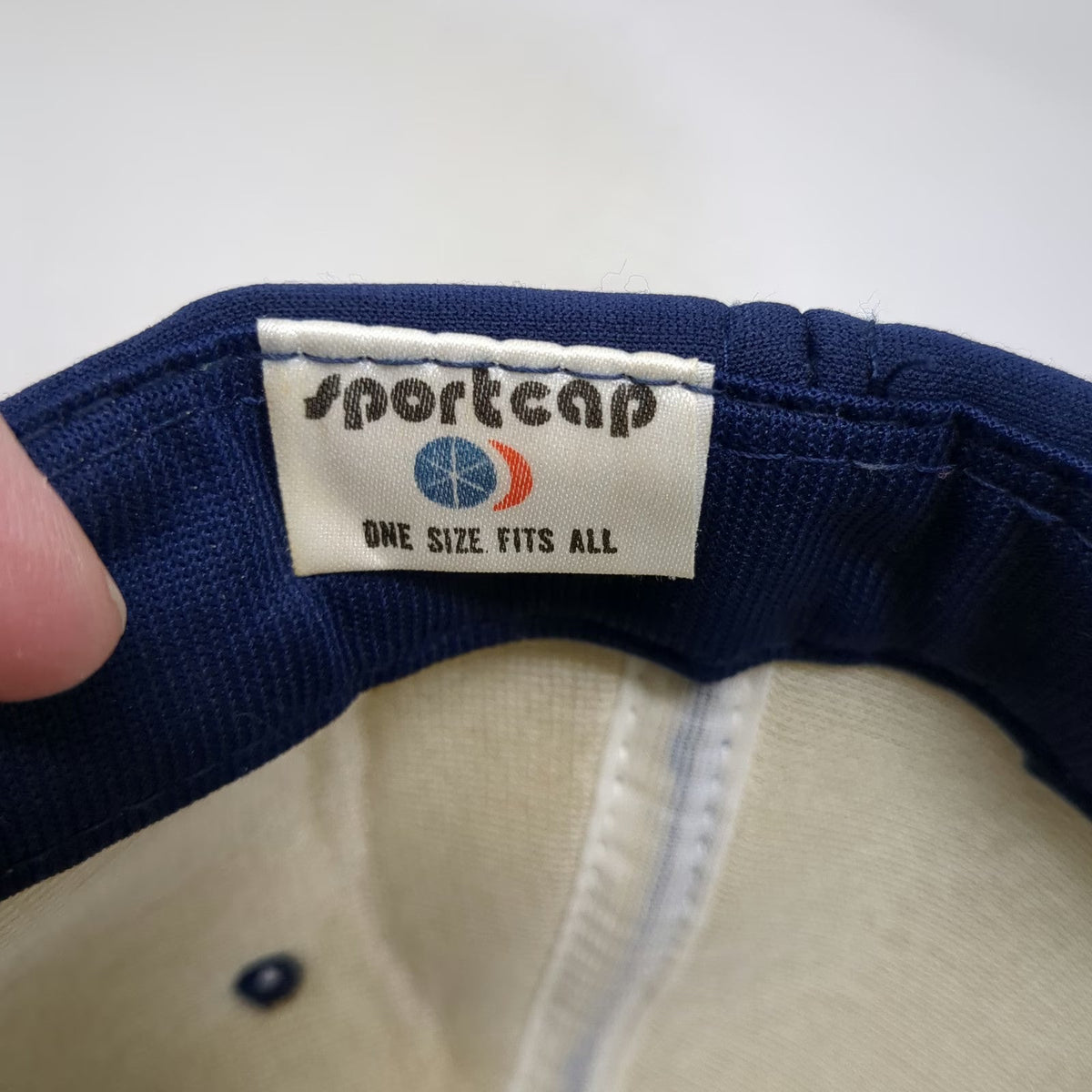 Sportcap 5 Panel Blue One Size Hat Paint Spray Supply Boise Idaho 1985 Snapback