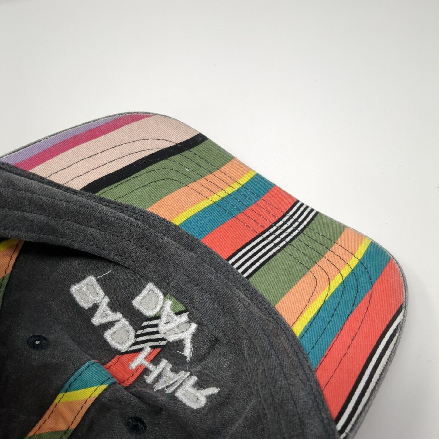 Bad Hair Day Slideback Hat Black One Size Adjustable Embroidered 6 Panel