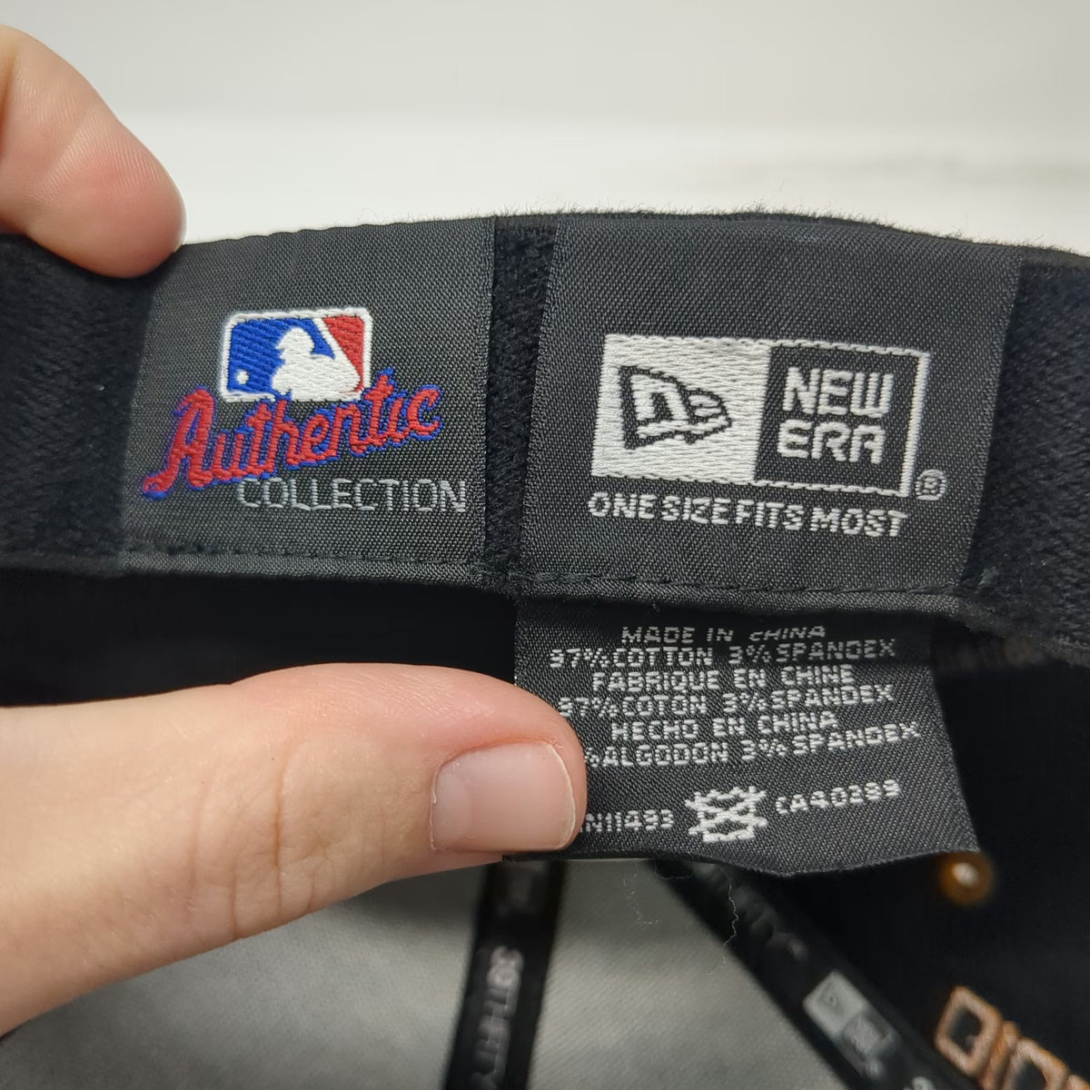 San Francisco Giants MLB New Era Baseball Cap Black Orange One Size 2010 WS Hat