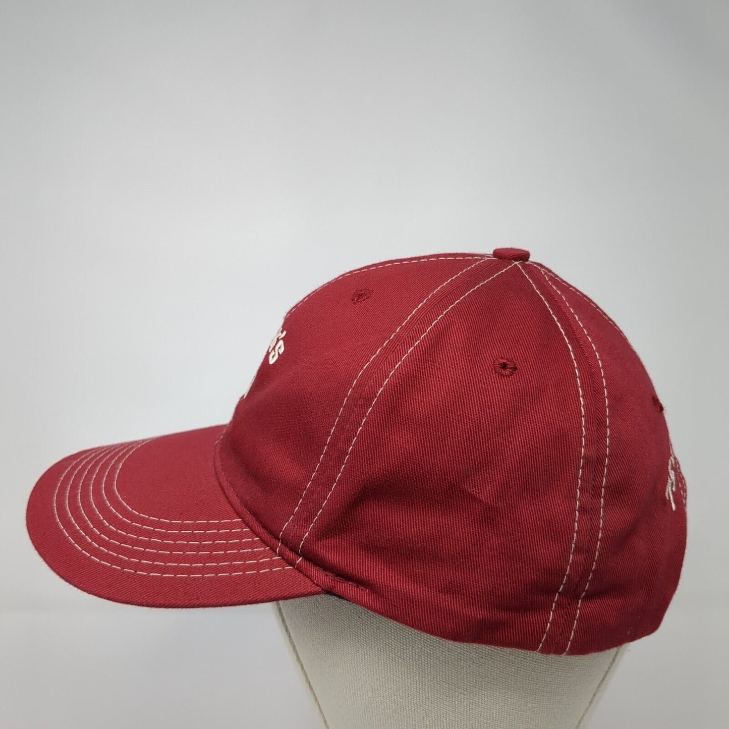 Beck's Snapback Hat Red One Size Adjustable 75 Years Of Difference