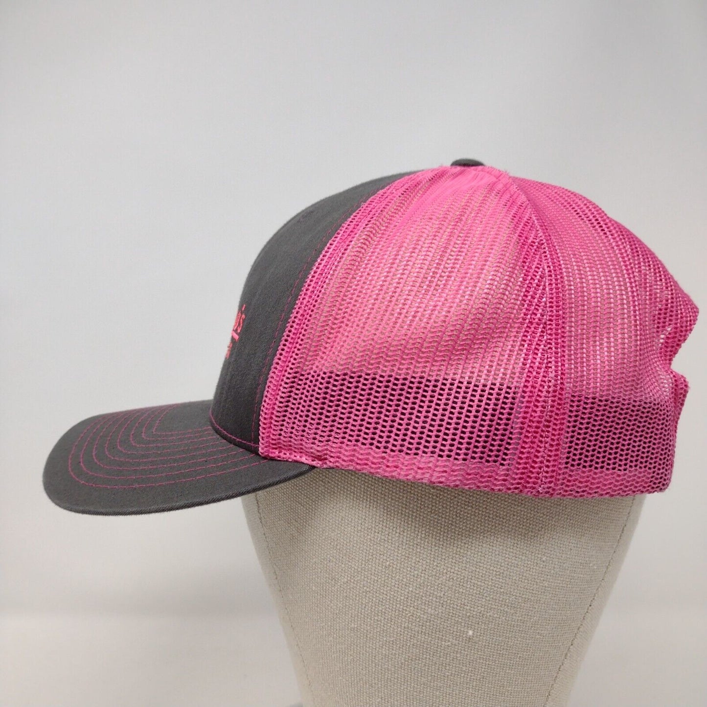 Brentano's Tree Farm Snapback Trucker Hat Multicolor OSFA Mesh Back