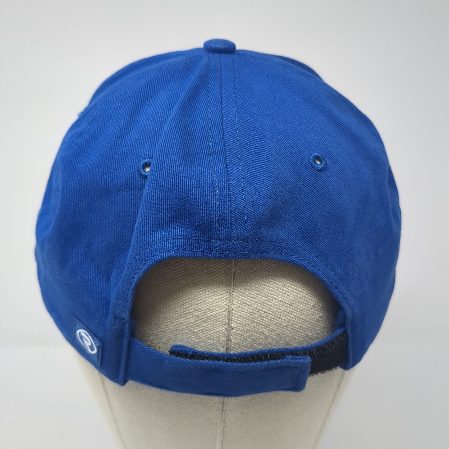 Banner Bank Strapback Hat Blue One Size Adjustable Embroidered Richardson