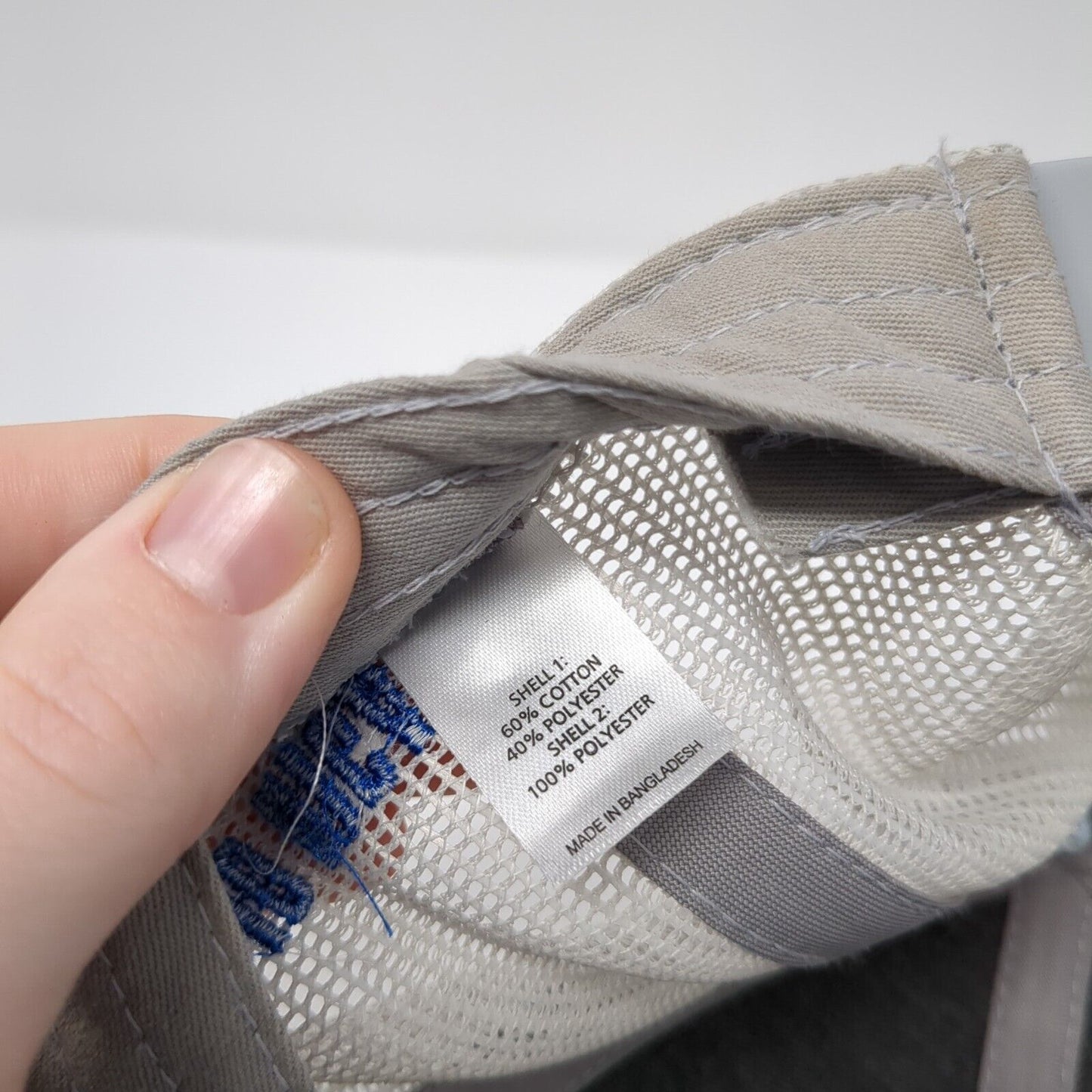 Race Crew Interscholastic Idaho Cycling League Trucker Hat Blue M/L Mesh Back