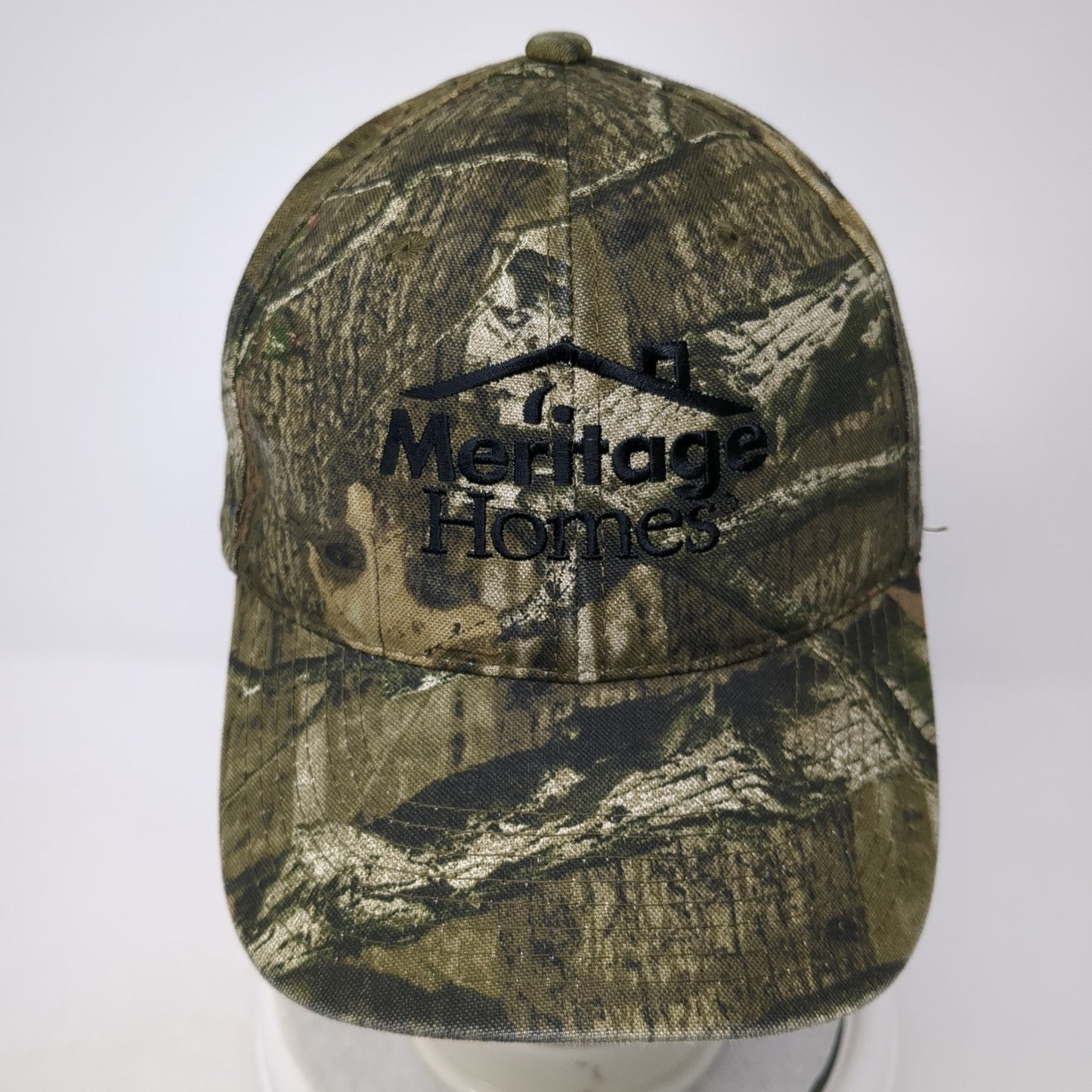 Meritage Homes Strapback Hat Multi Camo One Size Adjustable Hunting