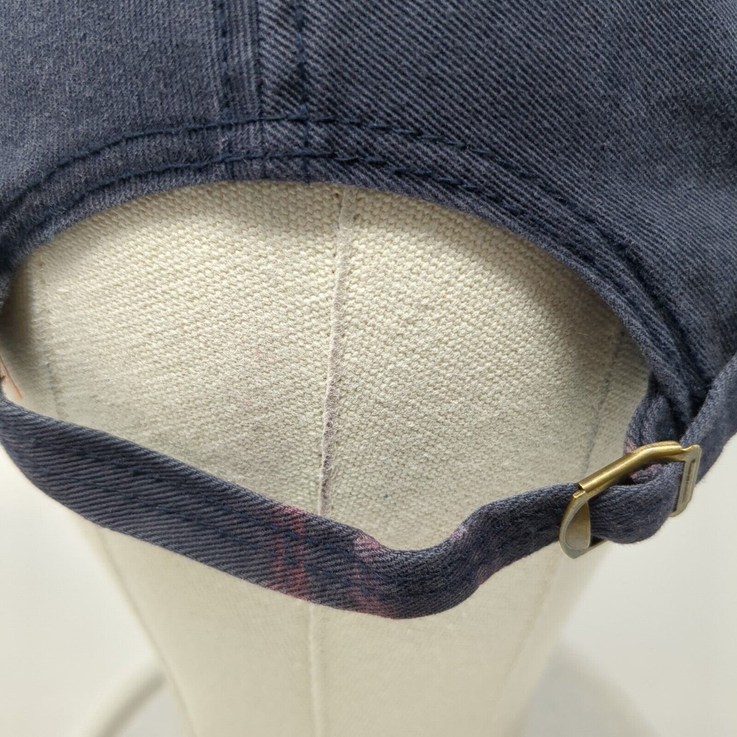 Fopas Slideback Hat Blue One Size Adjustable Solid 6 Panel Alternative