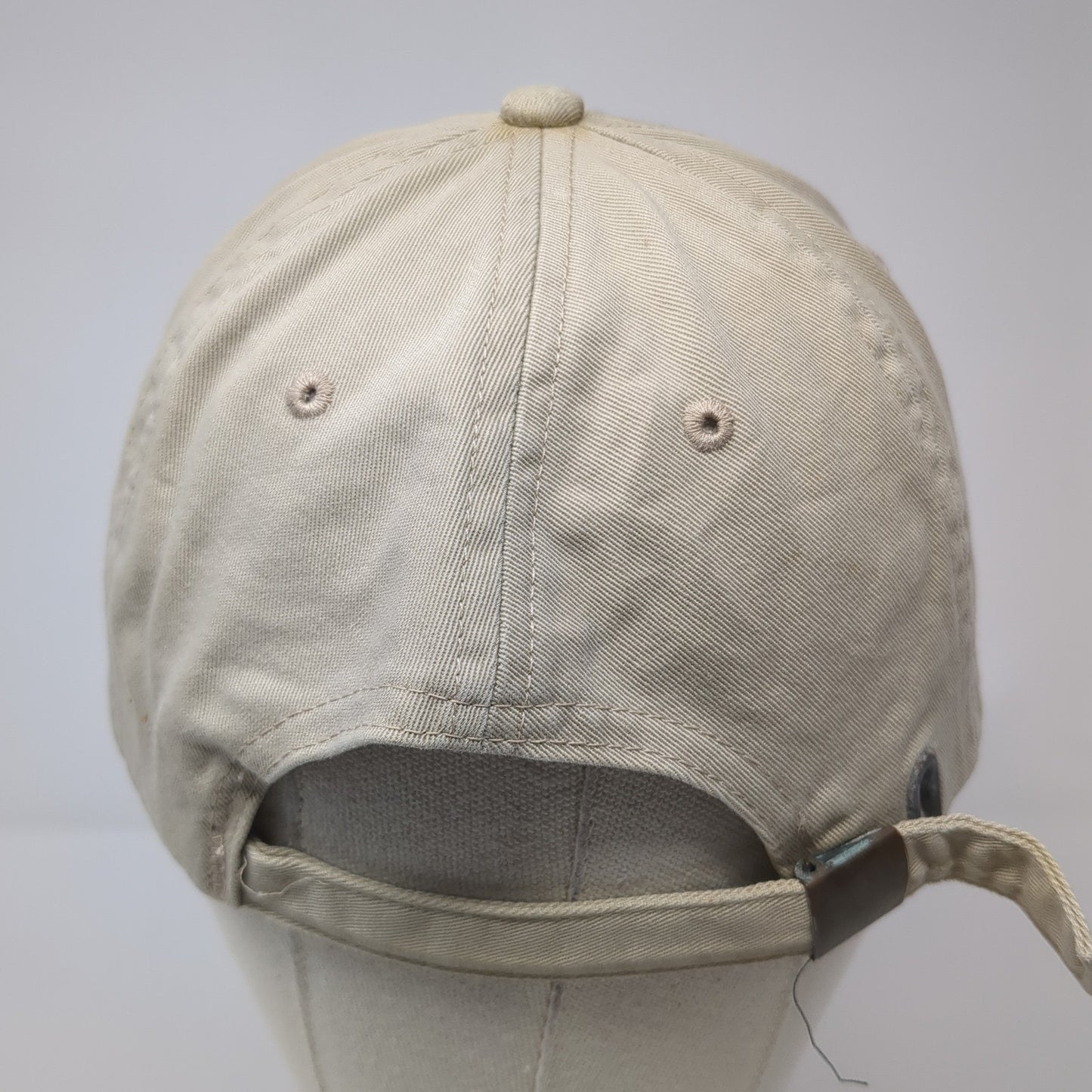Bald Eagle America Baseball Cap Brown One Size Adjustable Embroidered Patriotic