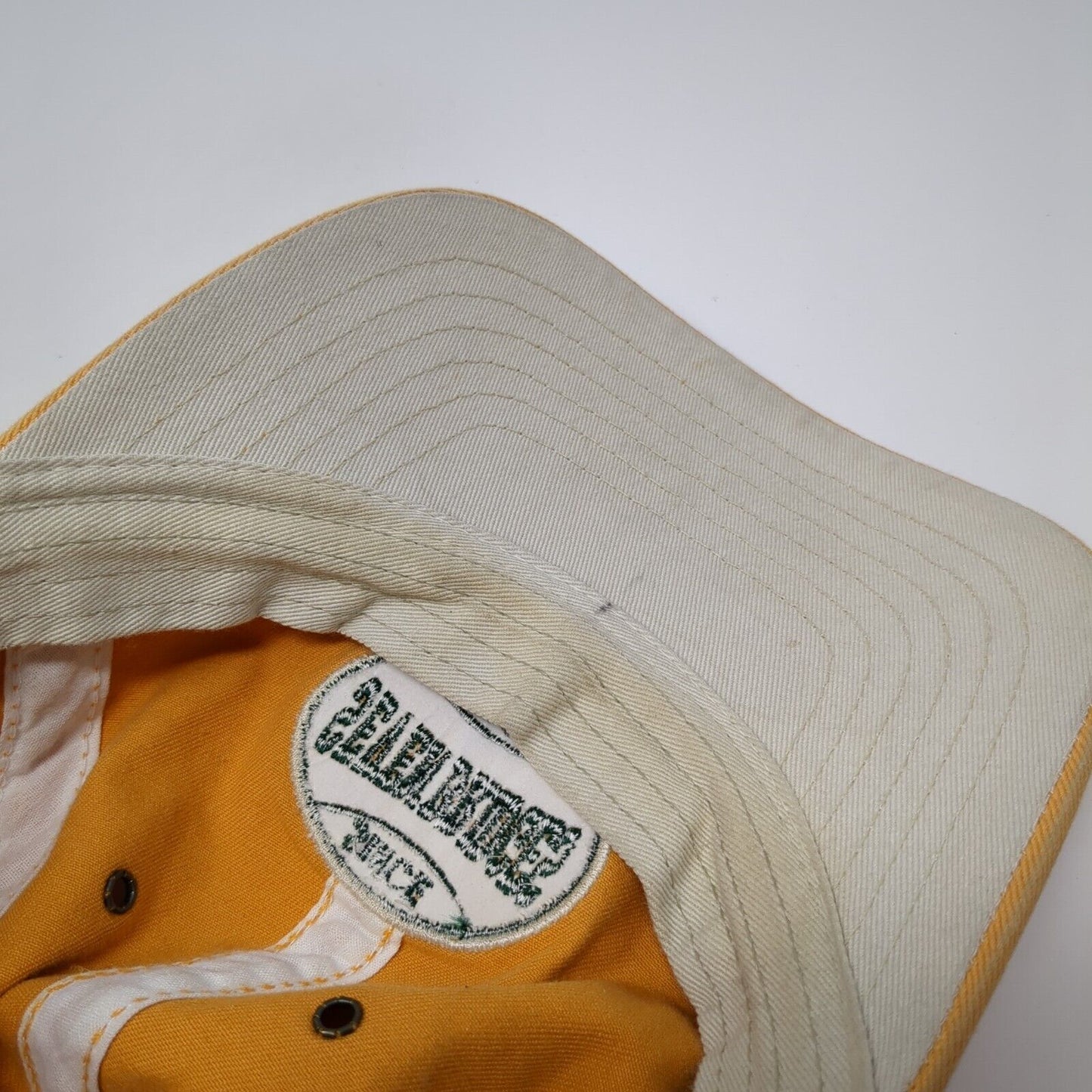 Seven Bridges Since 1991 Slideback Hat Orange OS Adjustable 6 Panel Legendary