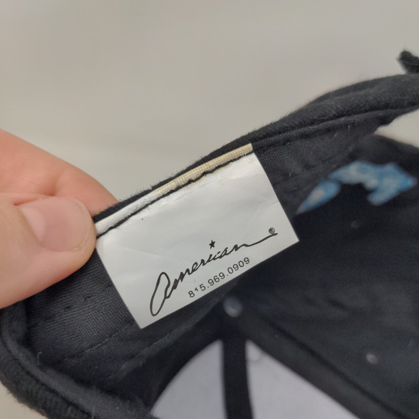 Ingersoll Cutting Tools Strapback Hat Black One Size Embroidered 6 Panel