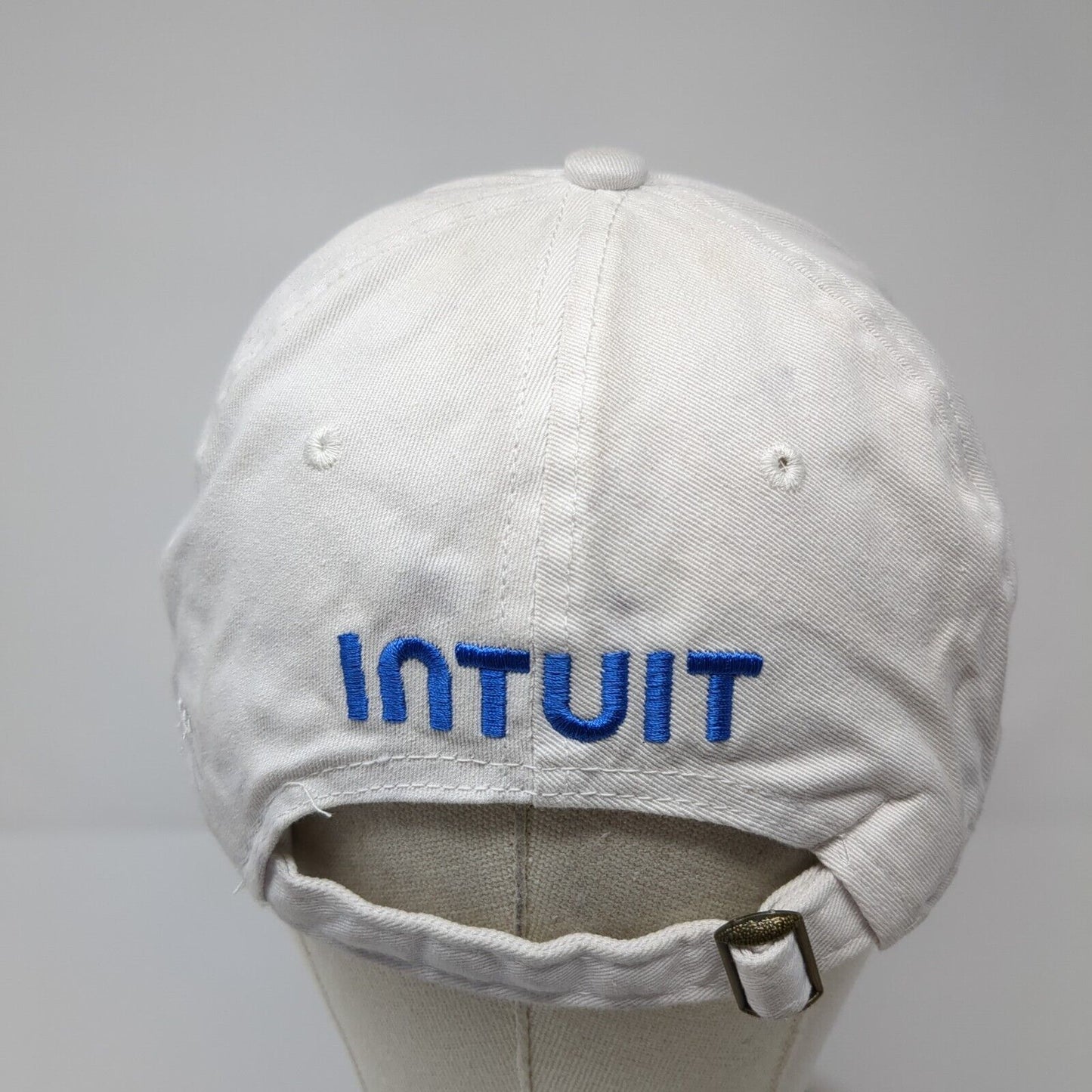 Beautiful Code Engineering Intuit Slideback Hat White OS Adjustable Outdoor Cap