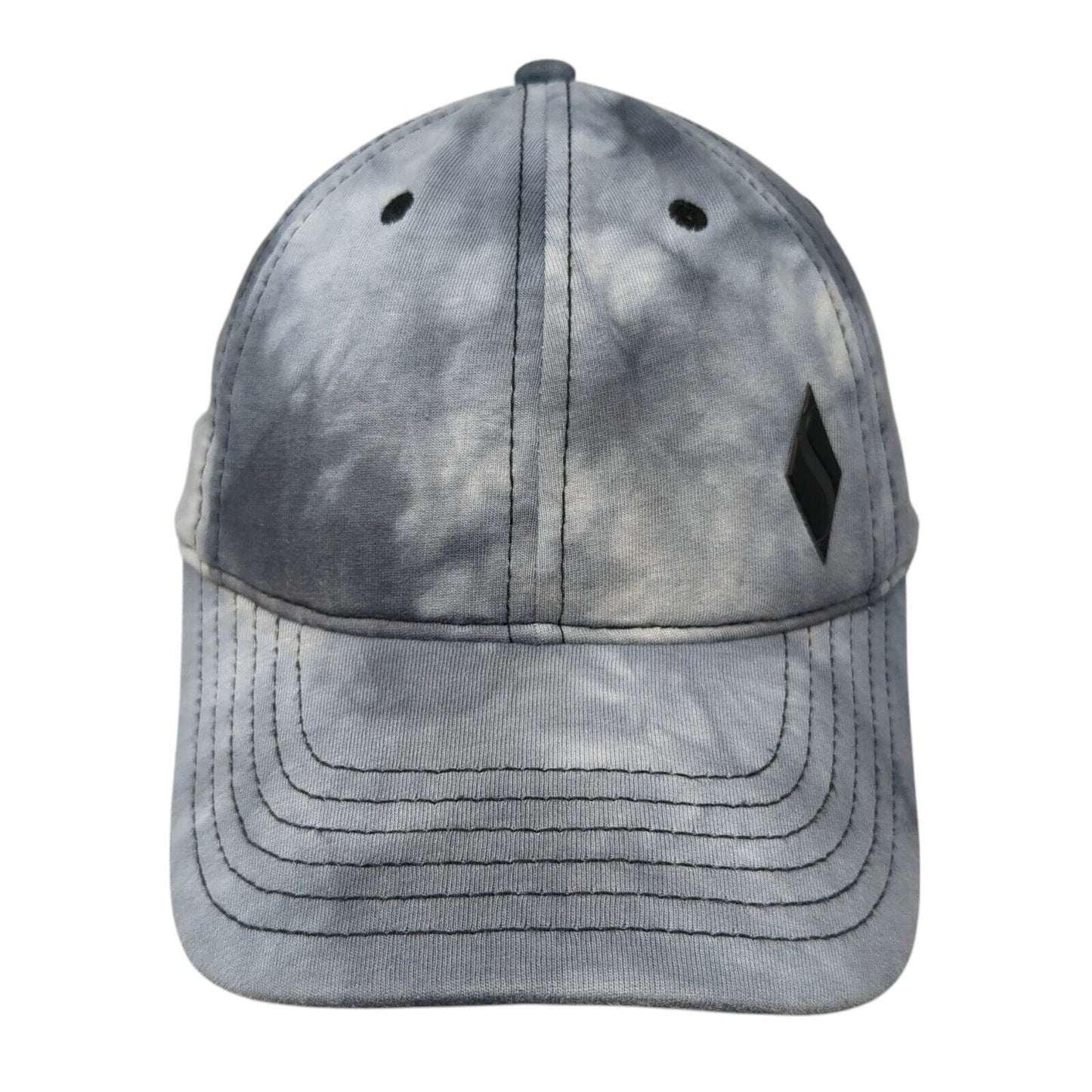 Skechers Slideback Hat Gray One Size Adjustable Diamond S Logo Tie Dye