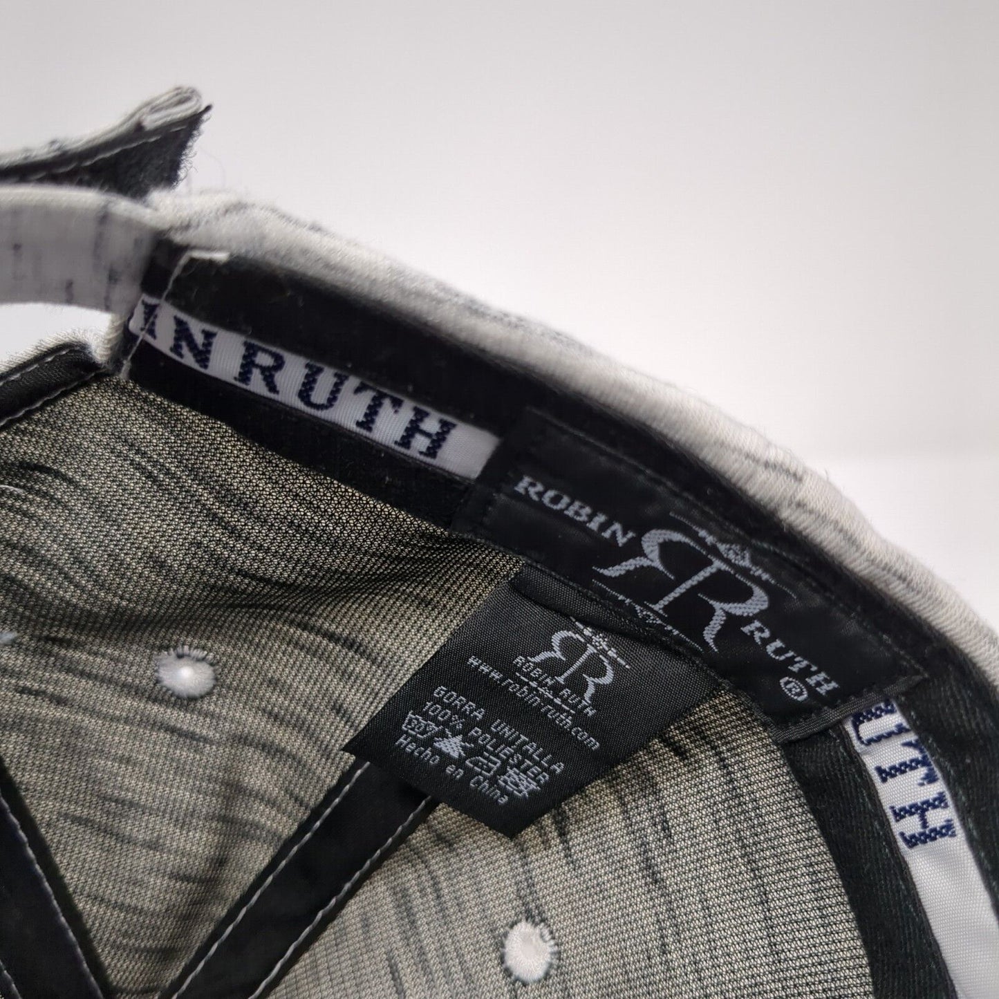 Cabo Strapback Hat Multicolor One Size Adjustable Embroidered Heather Robin Ruth