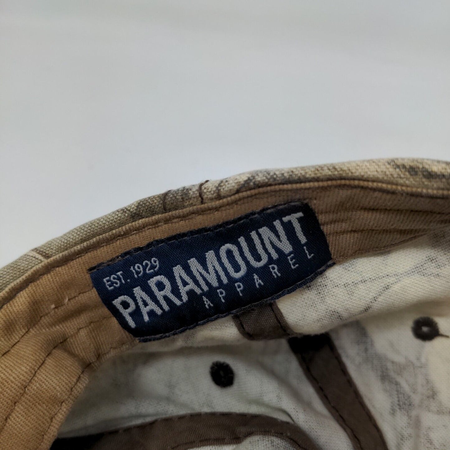 Convert Spending Into Earning Slideback Hat Camouflage OSFA Adjustable Paramount