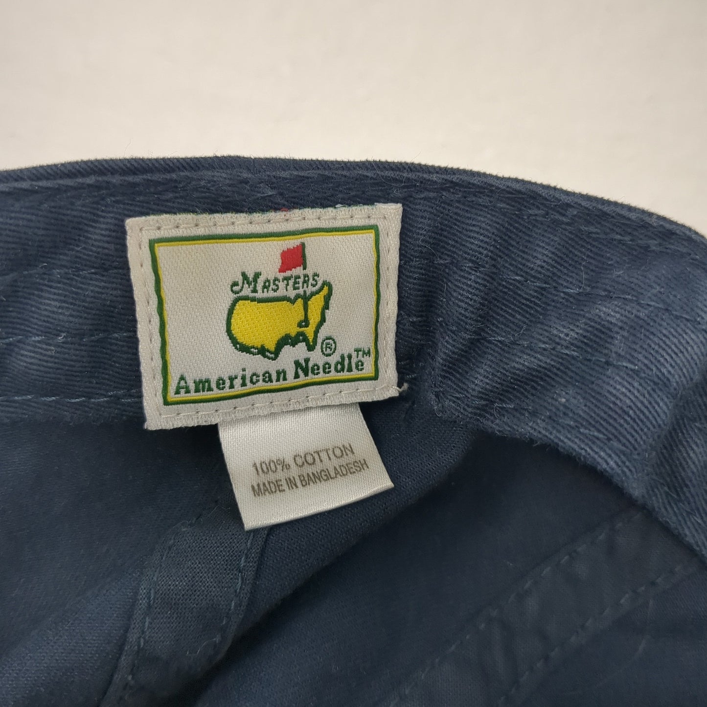 2014 Masters Baseball Cap Blue One Size Adjustable Embroidered American Needle