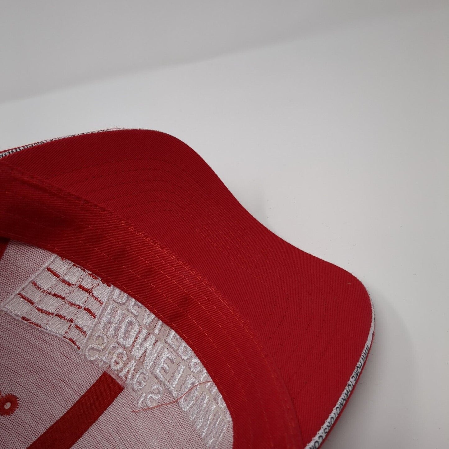 Steve's Hometown Dealership Ford Ram Strapback Hat Red OS Adjustable 360 Apparel