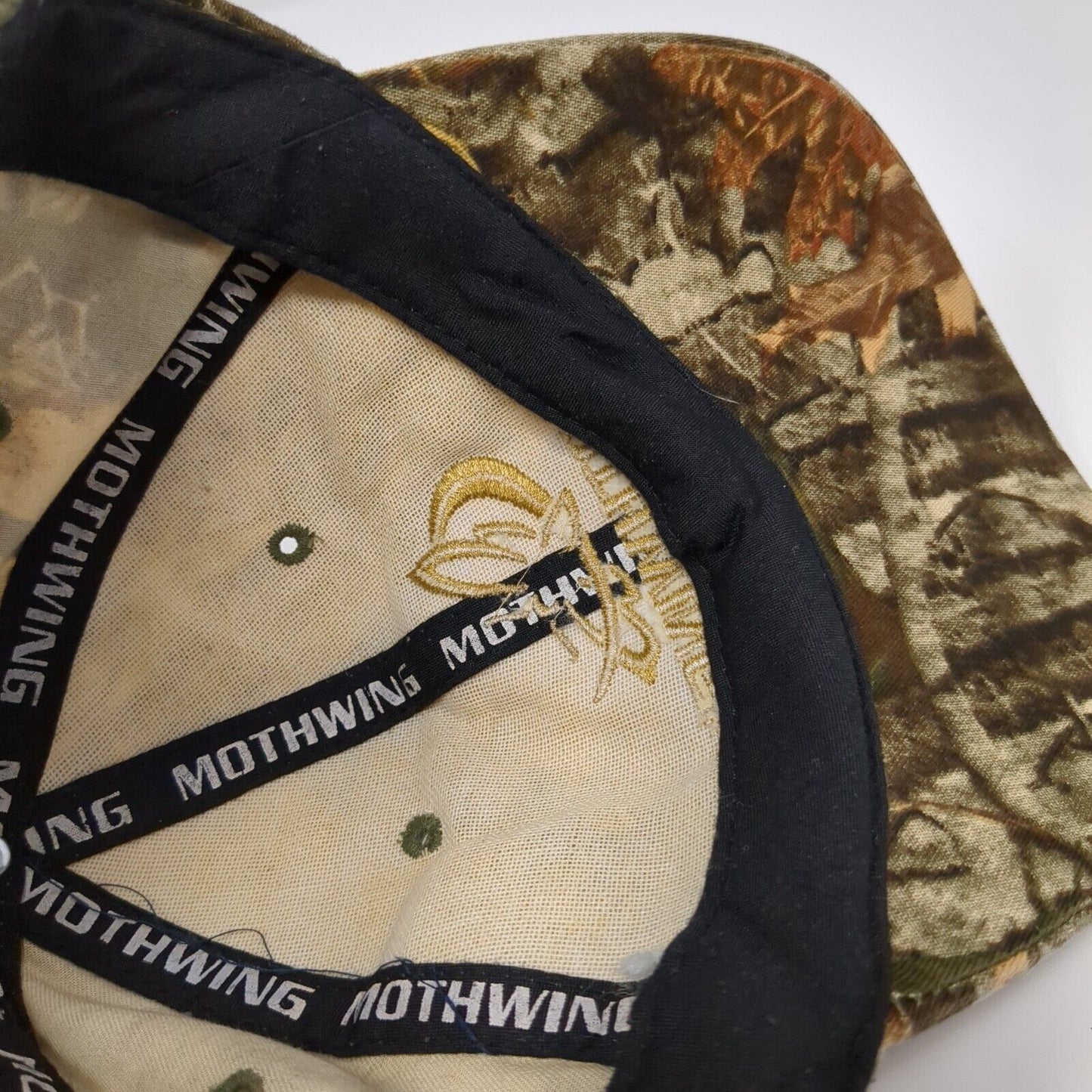 Mothwing Camo Technologies Inc Designed God Hidden Nature Strapback Hat Camo OS