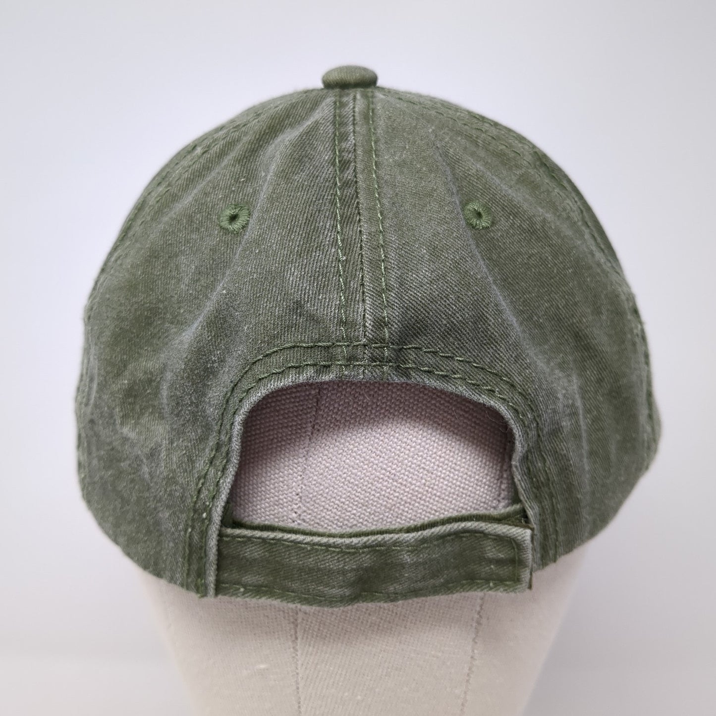 Well S*** Strapback Hat Green One Size Adjustable Embroidered Hit Wear