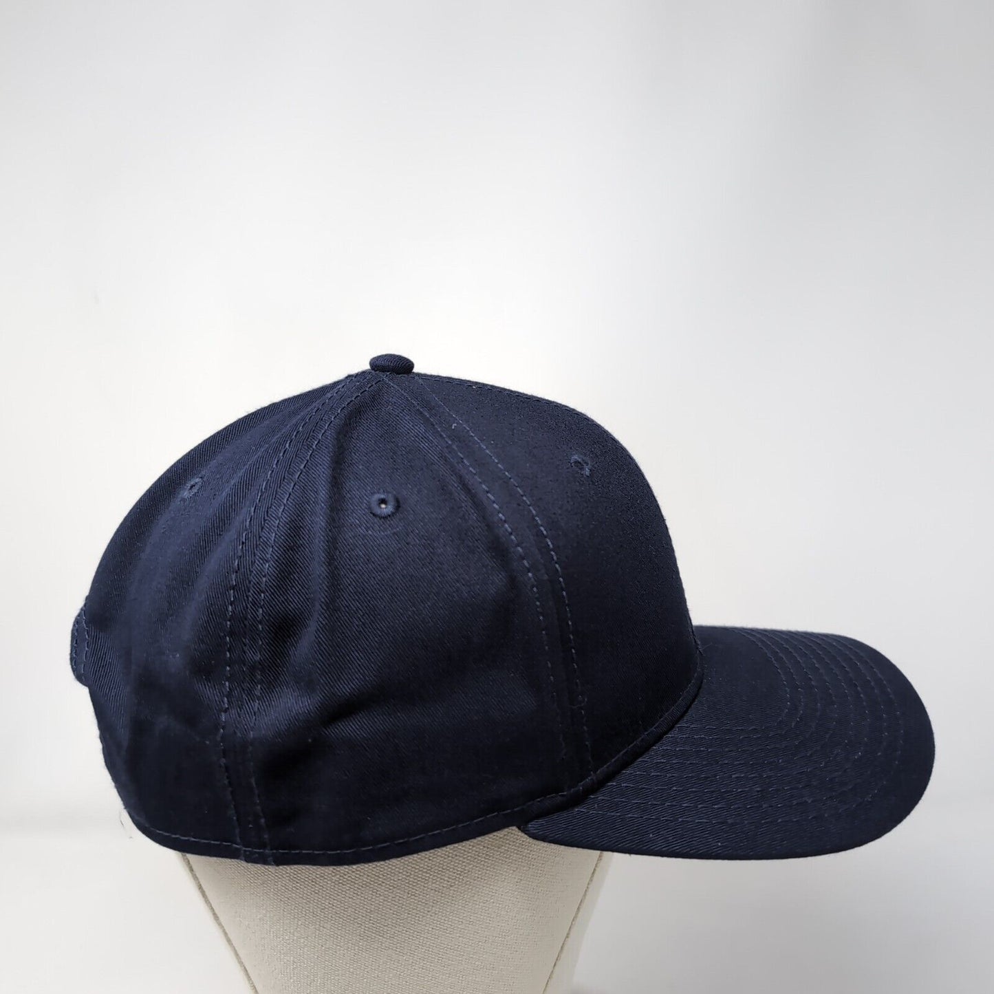 ID Golf Snapback Hat Blue OSFM Adjustable Embroidered Vented Holes 6 Panel Otto