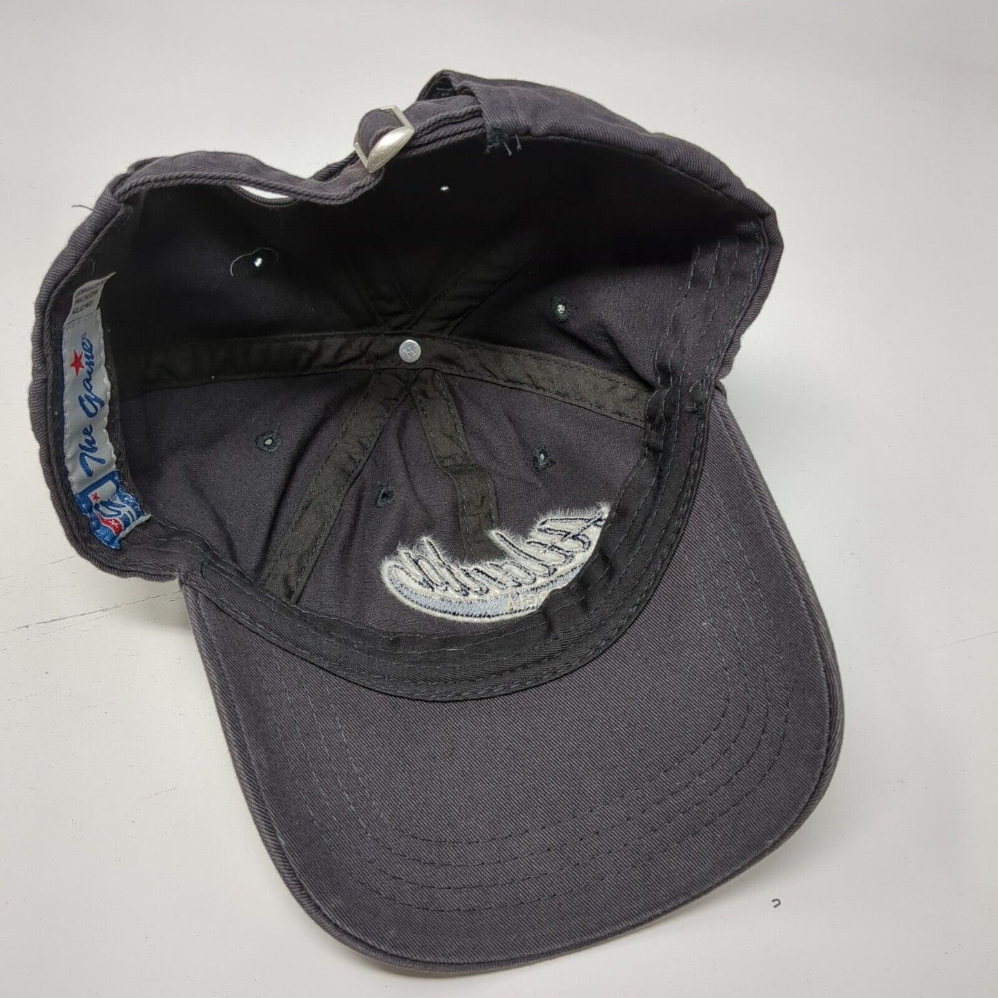 Atlanta Georgia Slideback Hat Gray One Size Adjustable Embroidered The Game