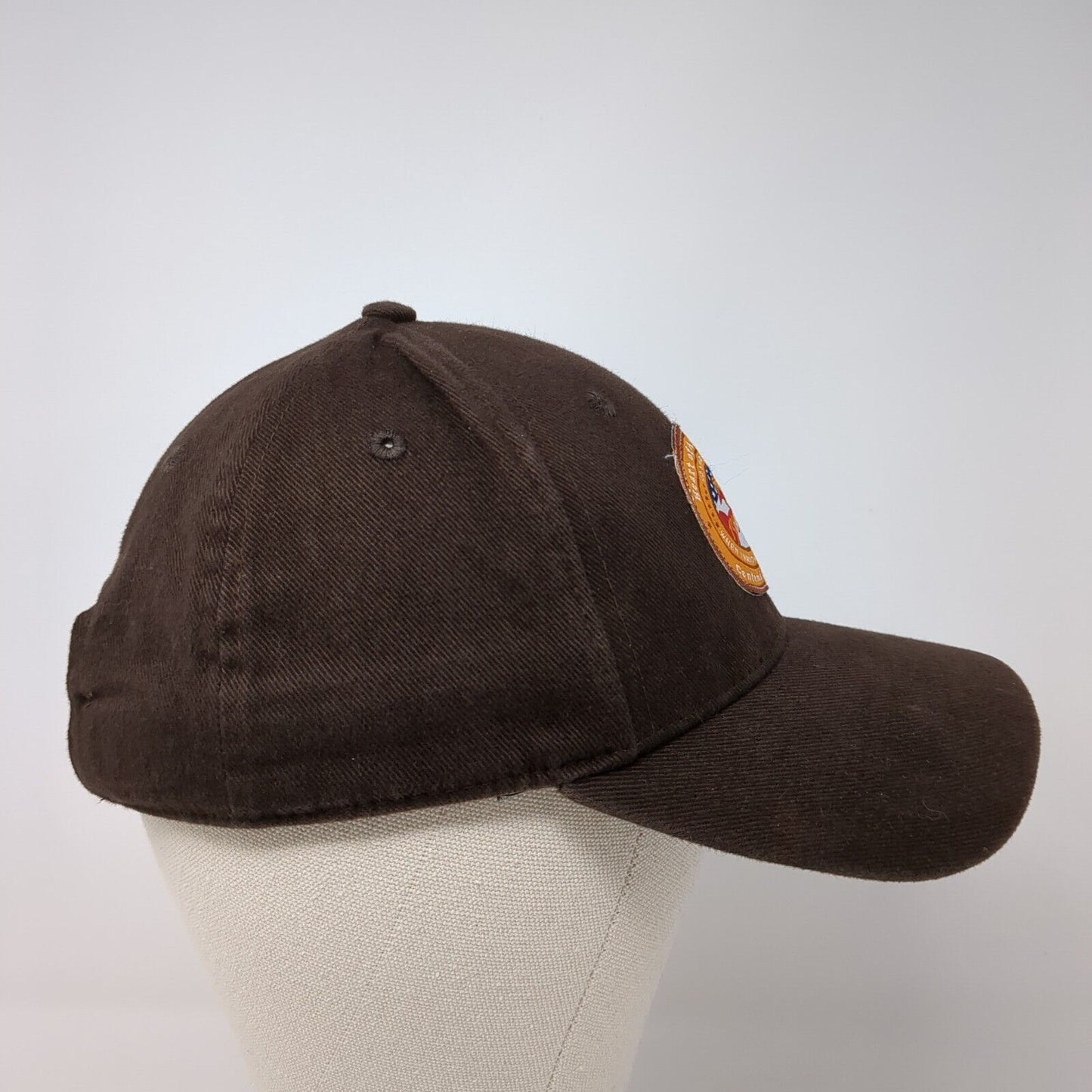 Heart of America Council Centennial Campout Slideback Hat Brown OS Adjustable