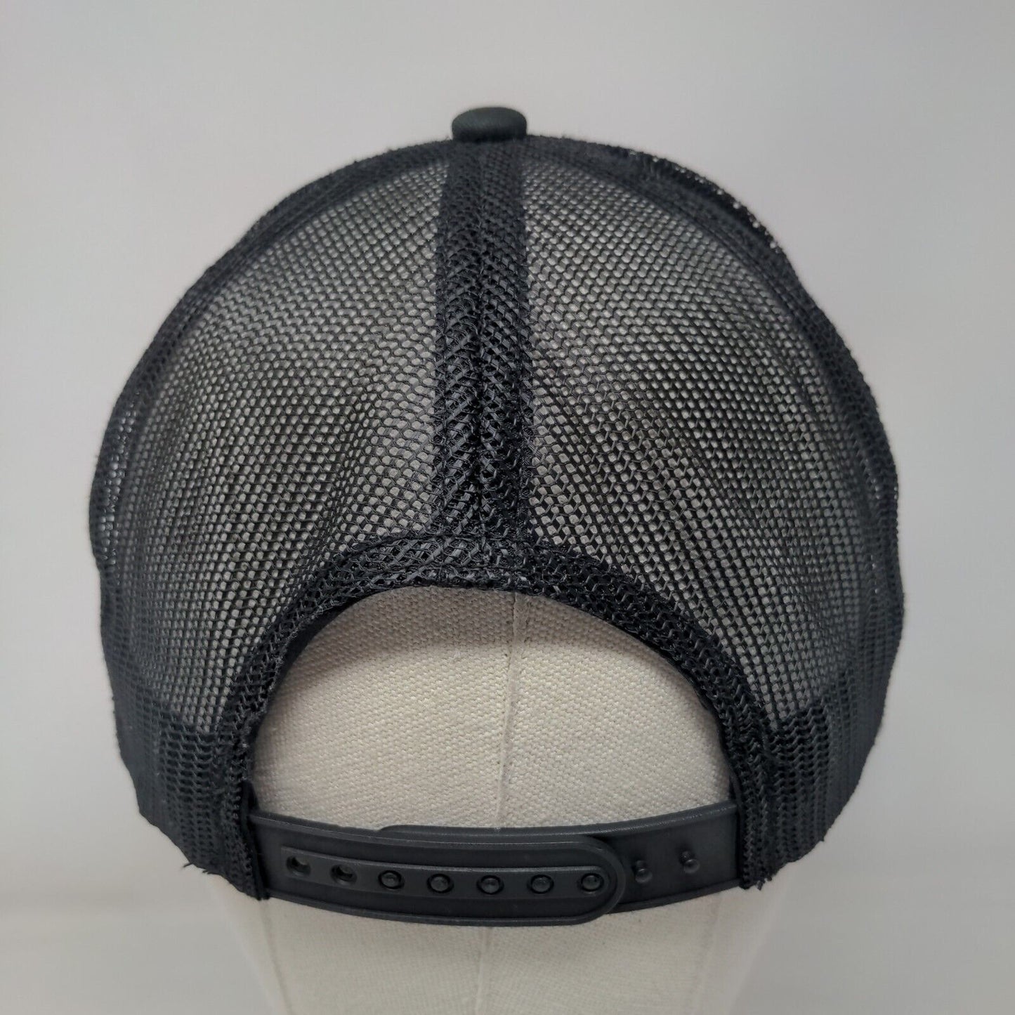 Bass Pro Shops Snapback Mesh Back Trucker Hat Black OSFM Fishing Outdoor