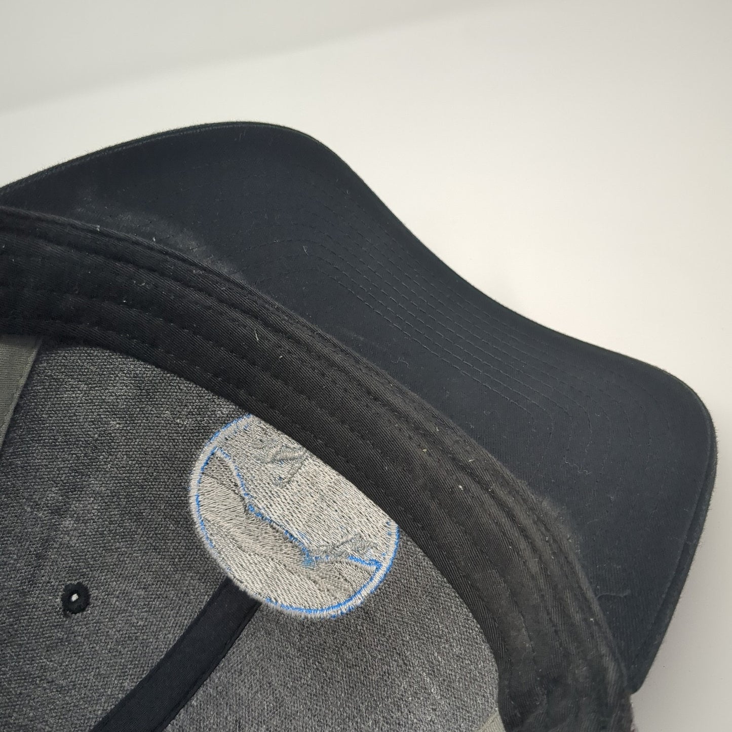 Foothills PT Snapback Trucker Hat Black One Size Adjustable Mesh Back Richardson