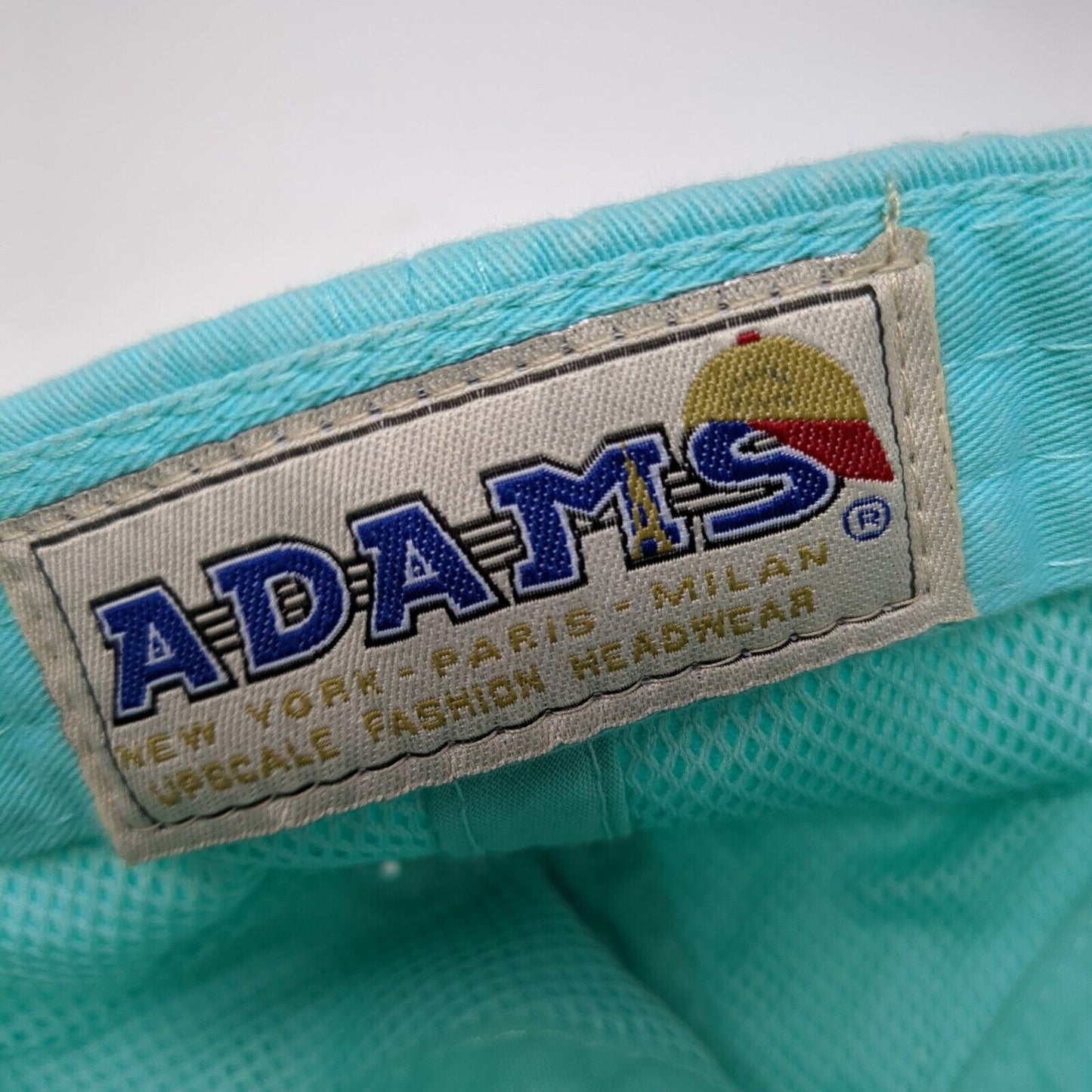 Vineyard Slideback Hat Blue One Size Adjustable Embroidered 6 Panel Adams