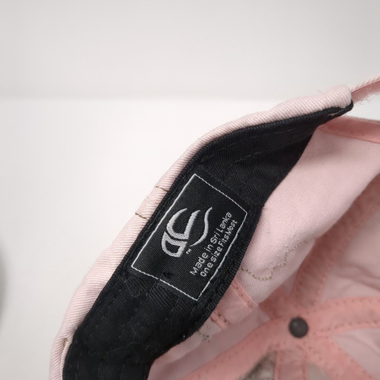 Edward Jones Women's Strapback Hat Camouflage One Size Ladies Fit Distressed OC