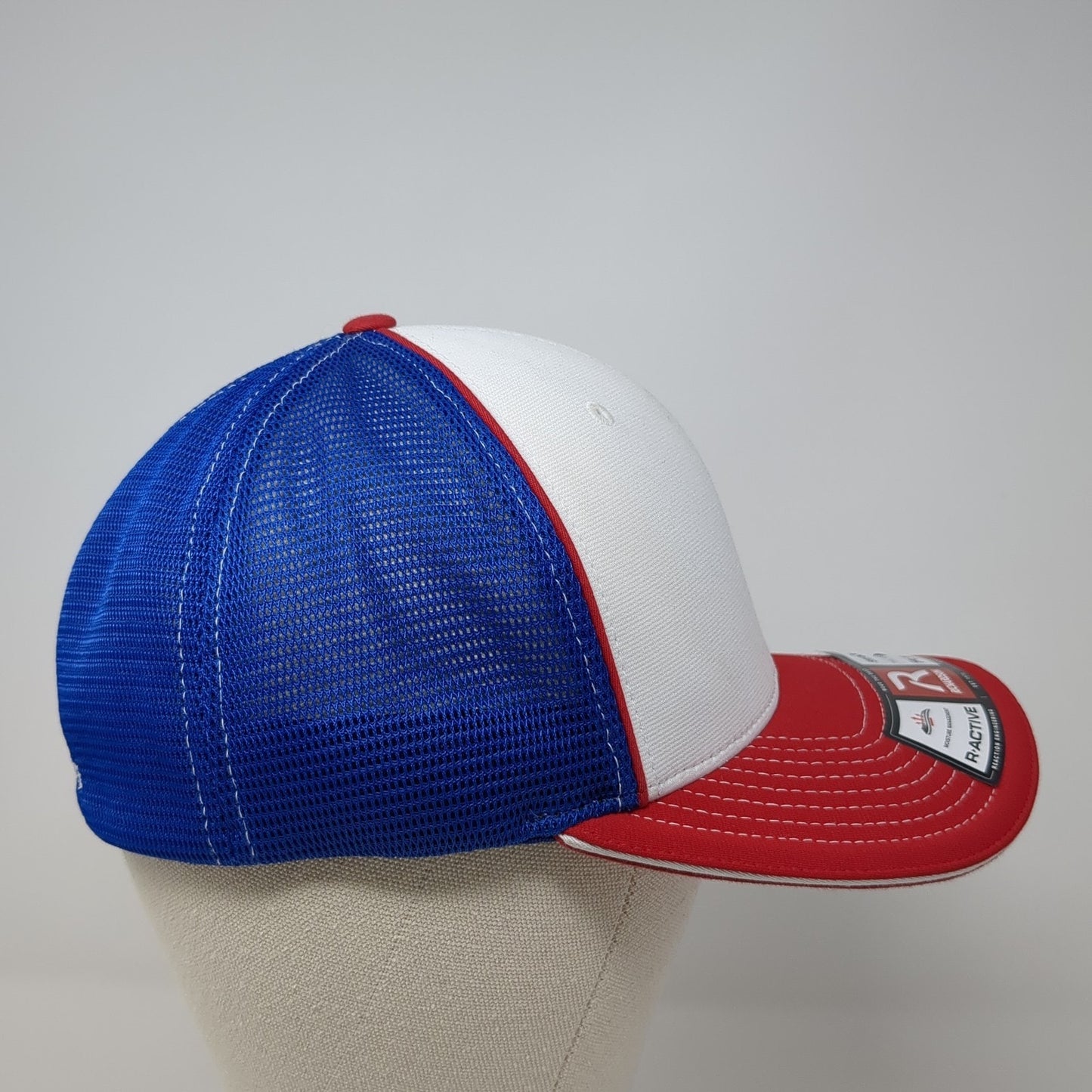 Maher Livestock Fitted Mesh Back Trucker Hat Multi Medium Flexfit Richardson