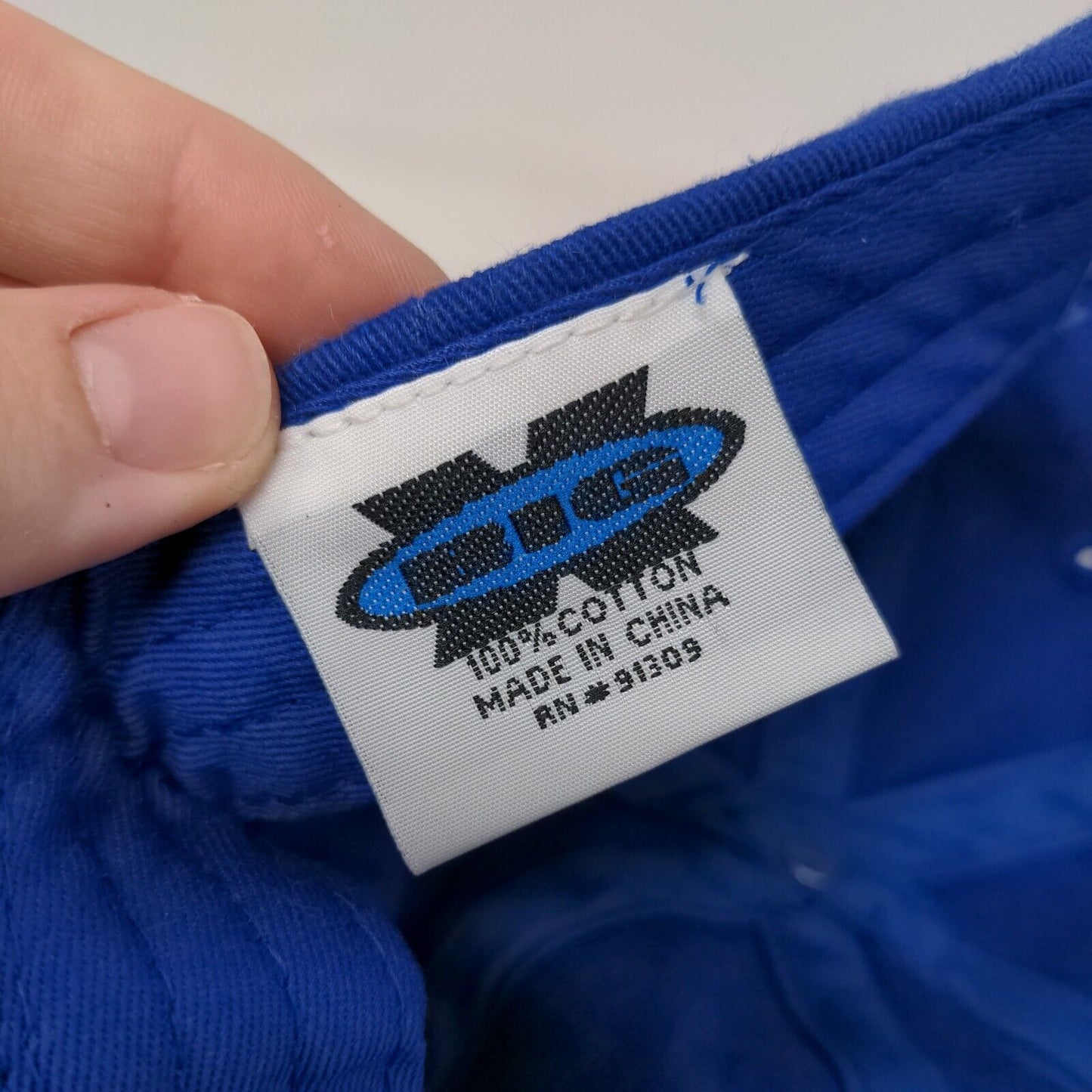 Yorkshire State Fair Slideback Hat Blue One Size Adjustable 6 Panel BIG X