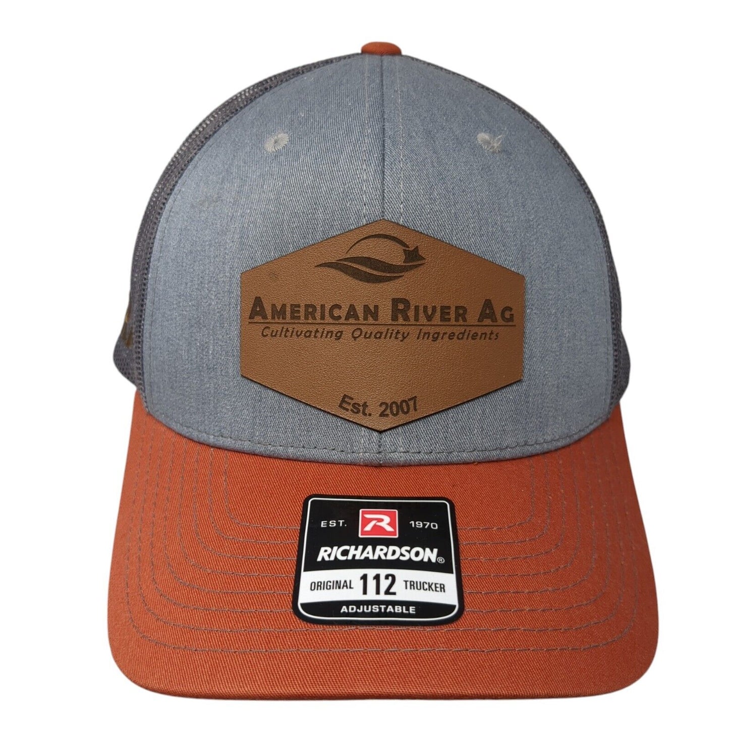American River AG Est 2007 Snapback Trucker Hat Multi OS Mesh Back Richardson