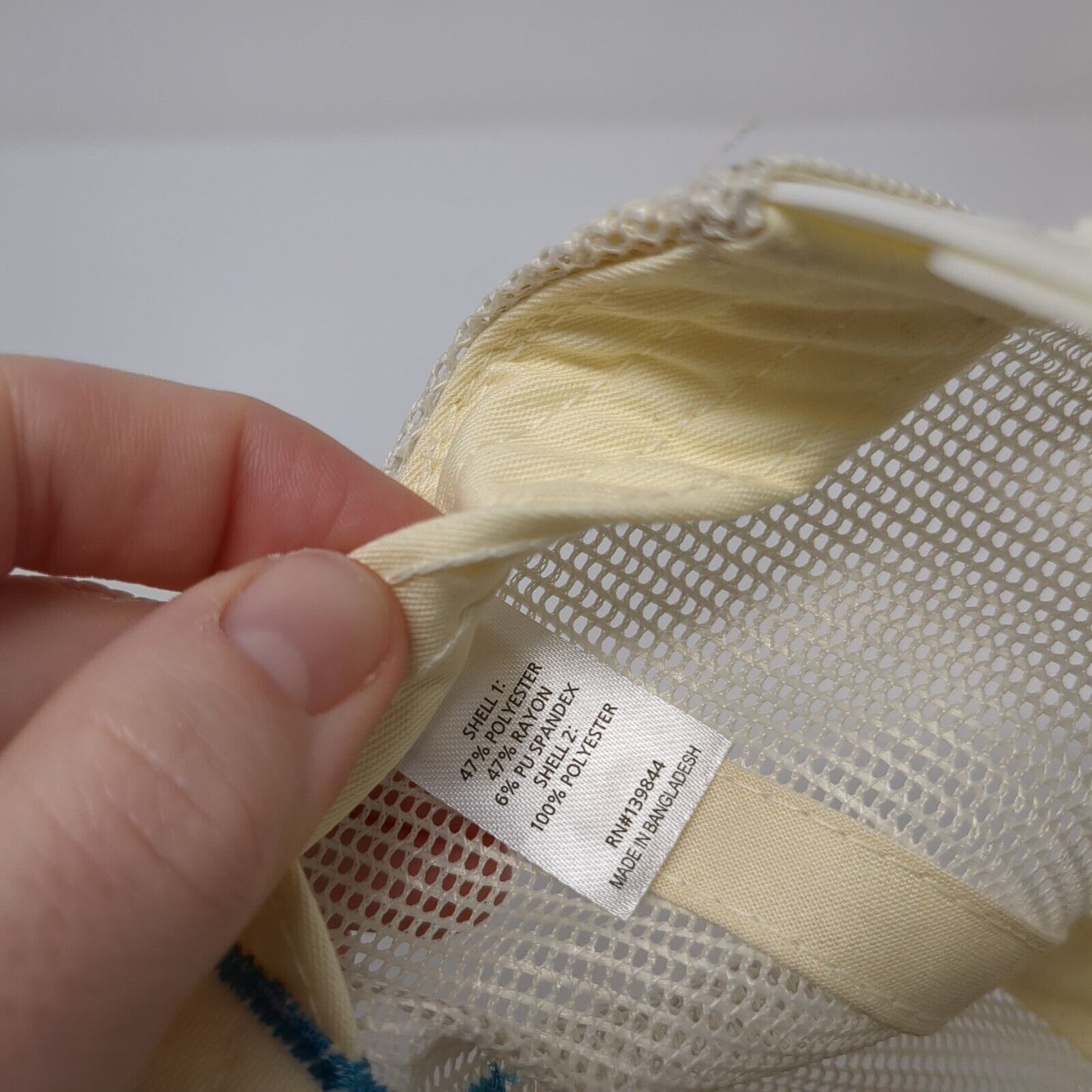 Sandy McLeod Memorial Mesh Back Trucker Hat Blue M/L Spurs & Spikes