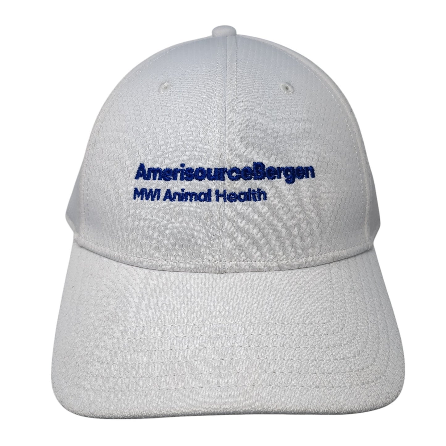 AmerisourceBergen Callaway Strapback Hat White One Size Embroidered