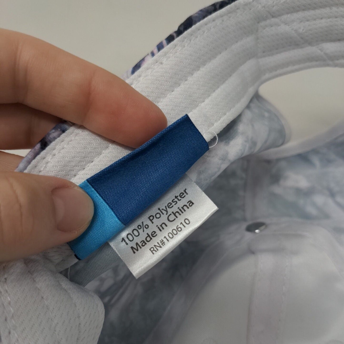 Reel Legends Strapback Hat Ponytail Multi One Size Adjustable Colorblock