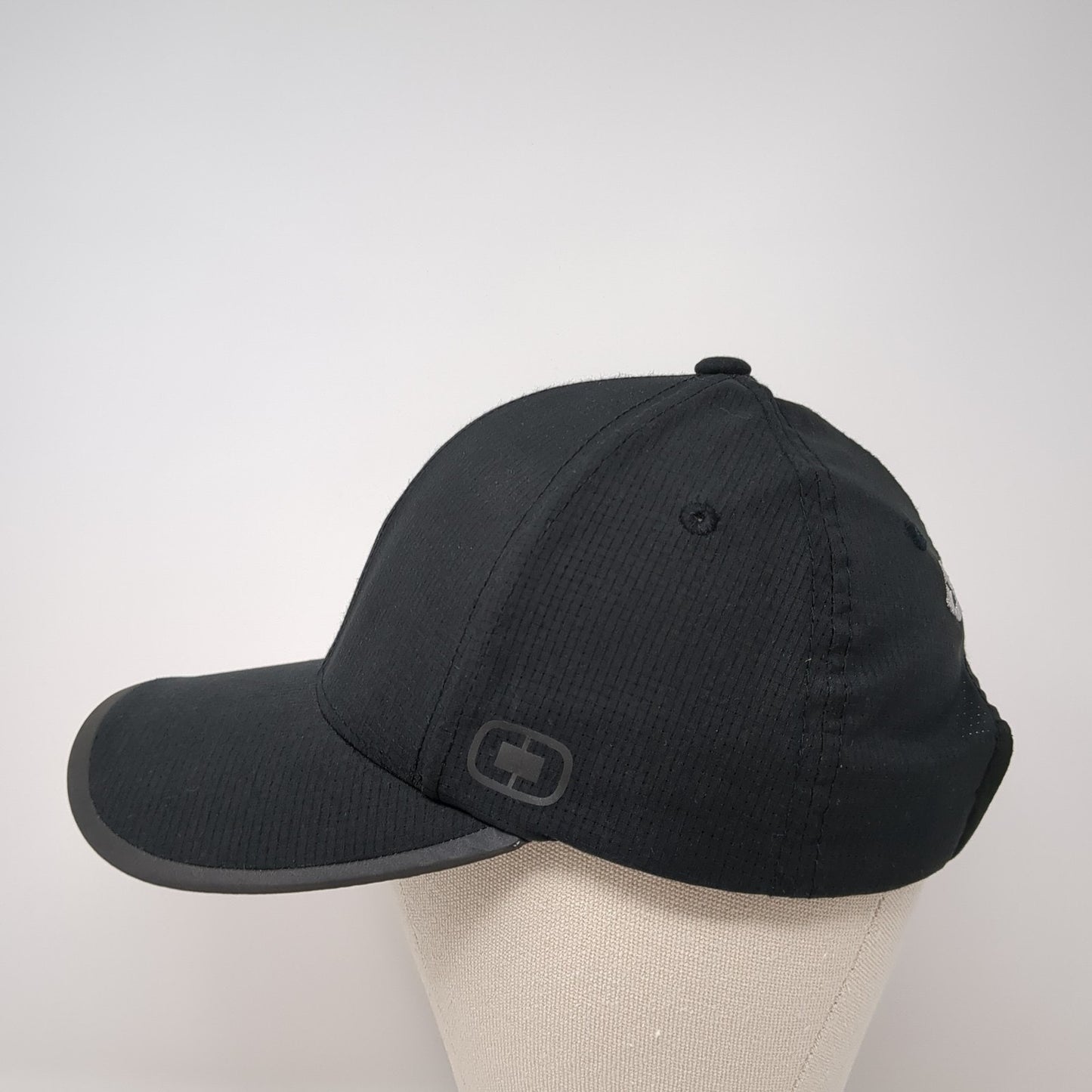 Merck Animal Health Strapback Hat Black One Size Embroidered Ogio